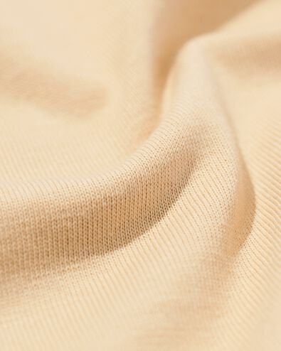t-shirt femme jersey coton beige beige - 36306680BEIGE - HEMA