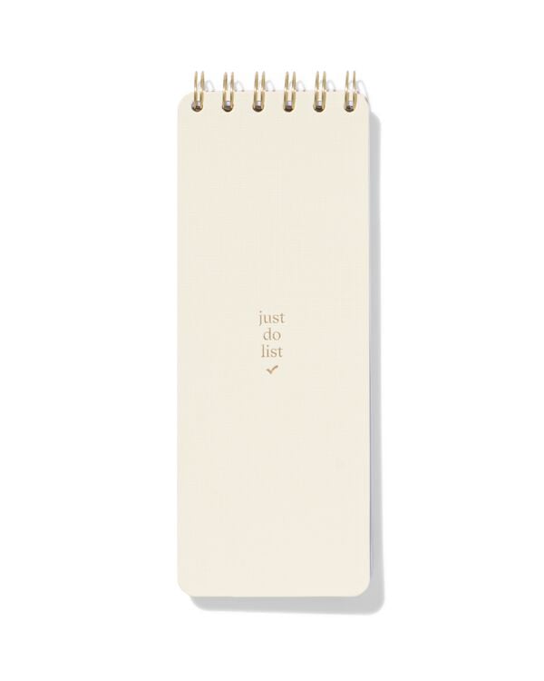 liste &agrave; faire 21x8cm blanc cass&eacute; - 14103703 - HEMA