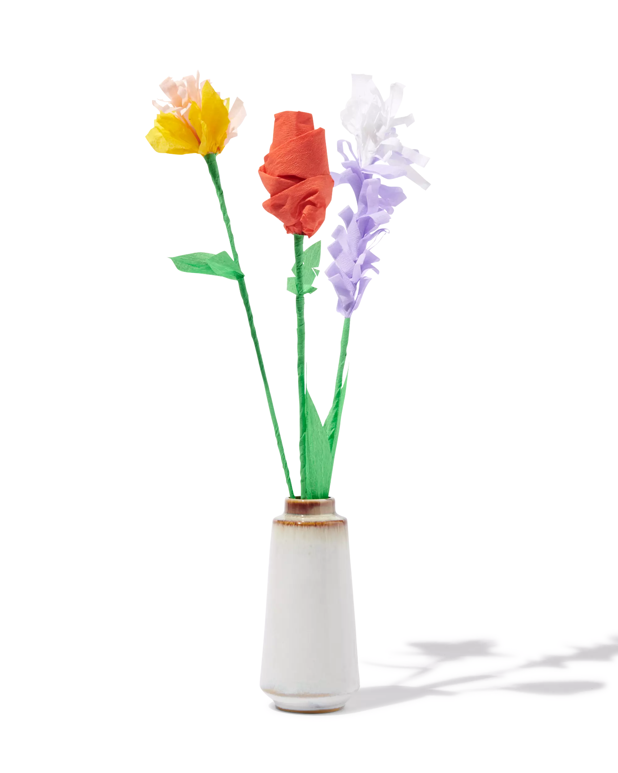 papieren bloemen knutselset 