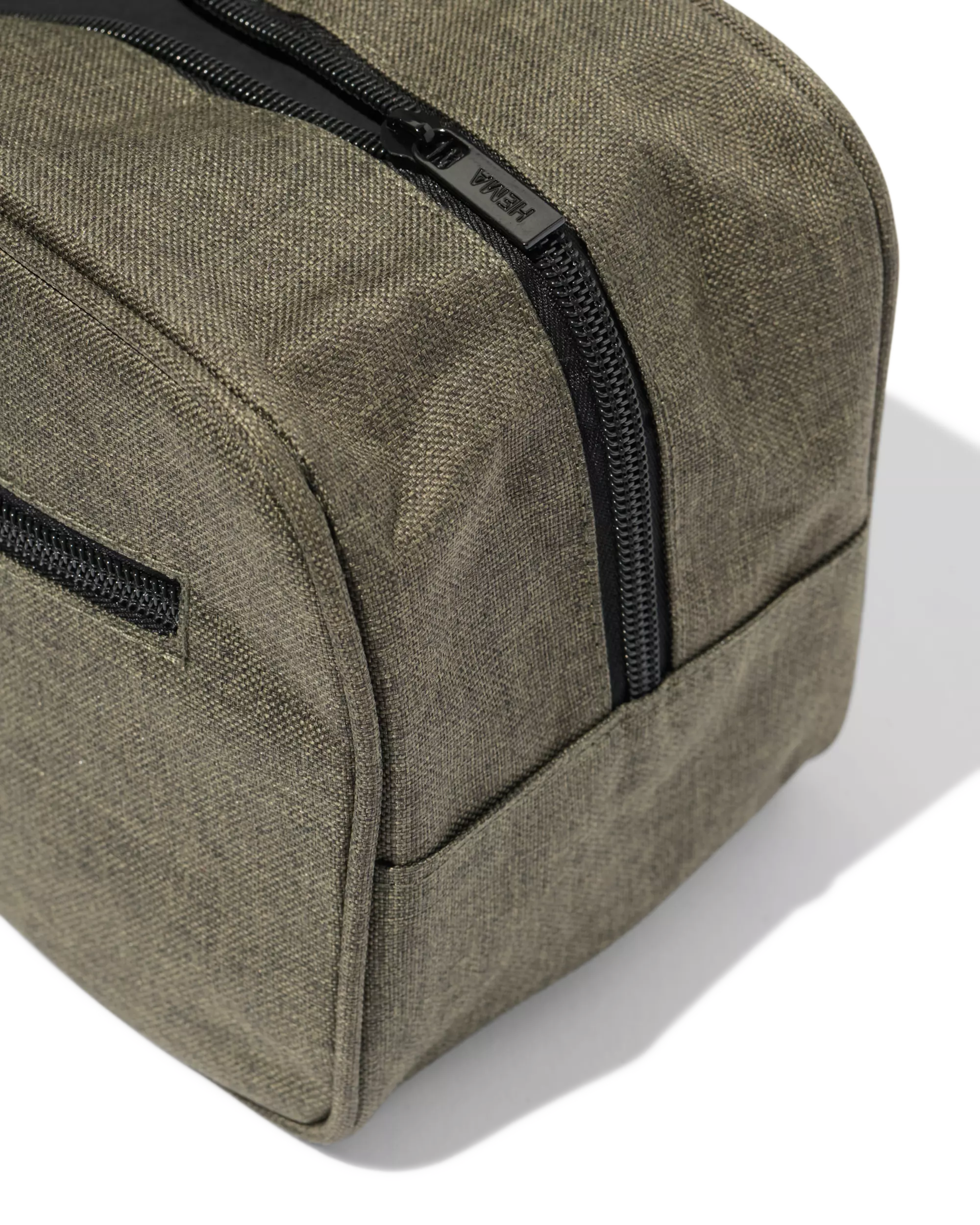 trousse de toilette 27x12x16cm vert foncé