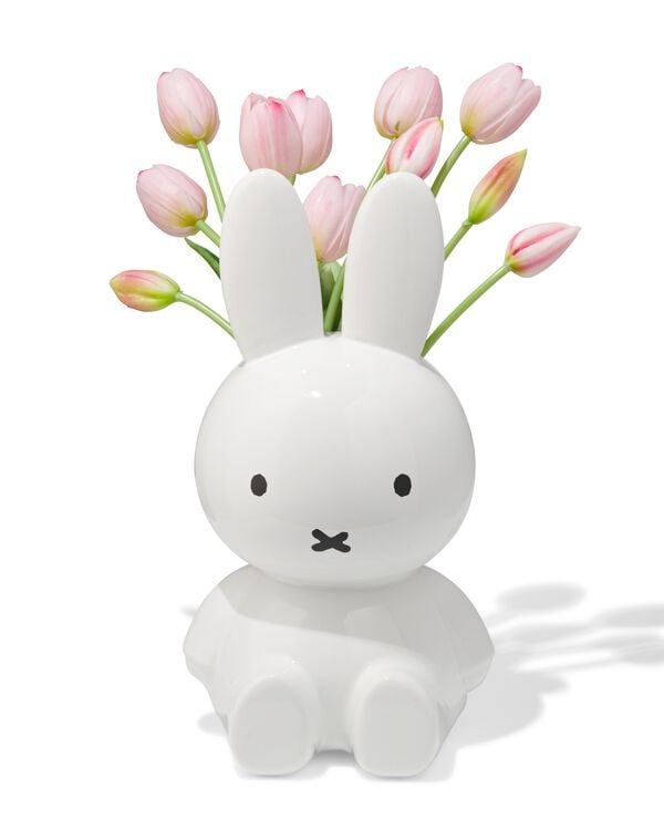 Miffy Vase, ⌀ 16,9 x 31,5 cm, Keramik - 60410299 - HEMA