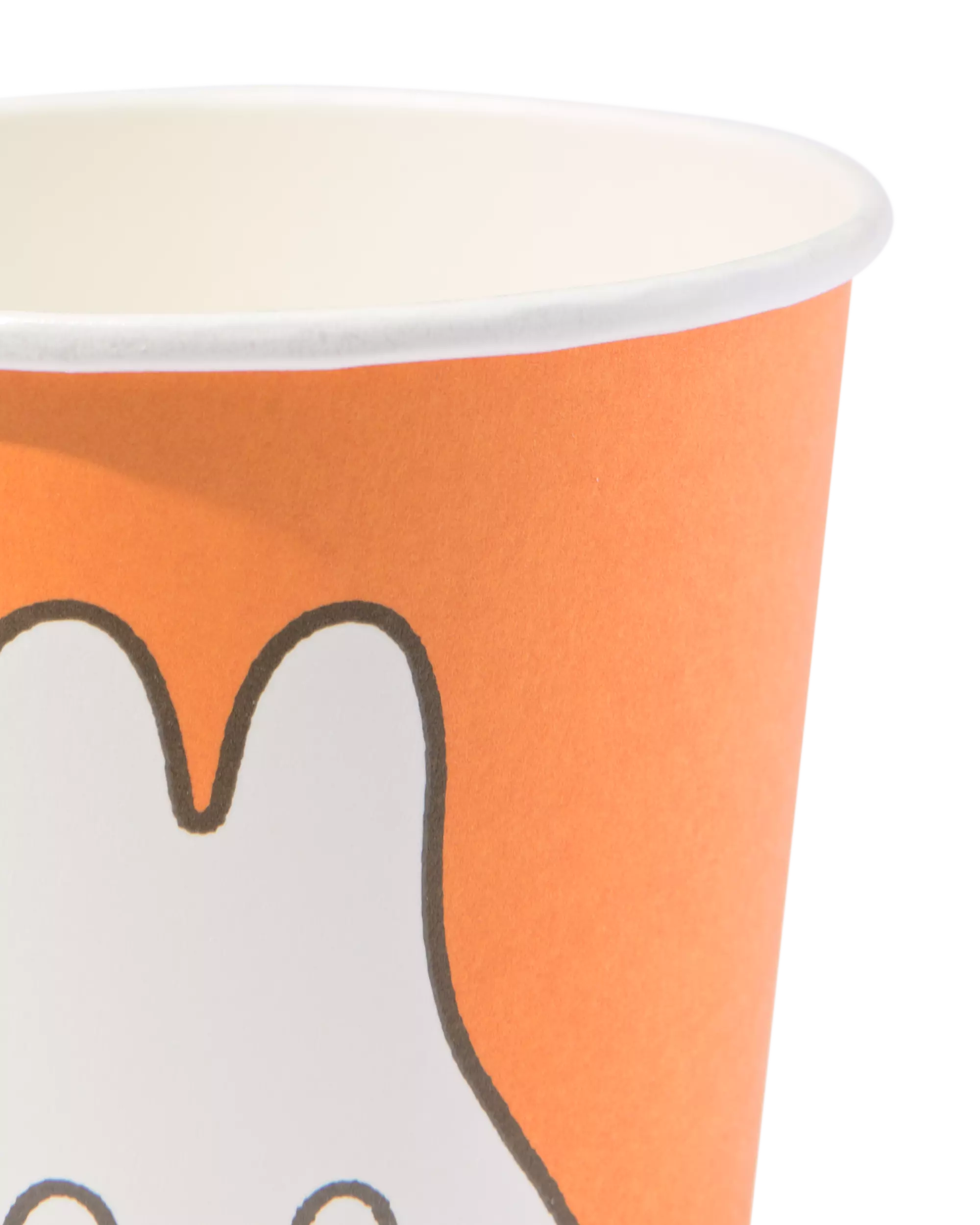 gobelets miffy 250 ml papier Halloween - 8 pièces