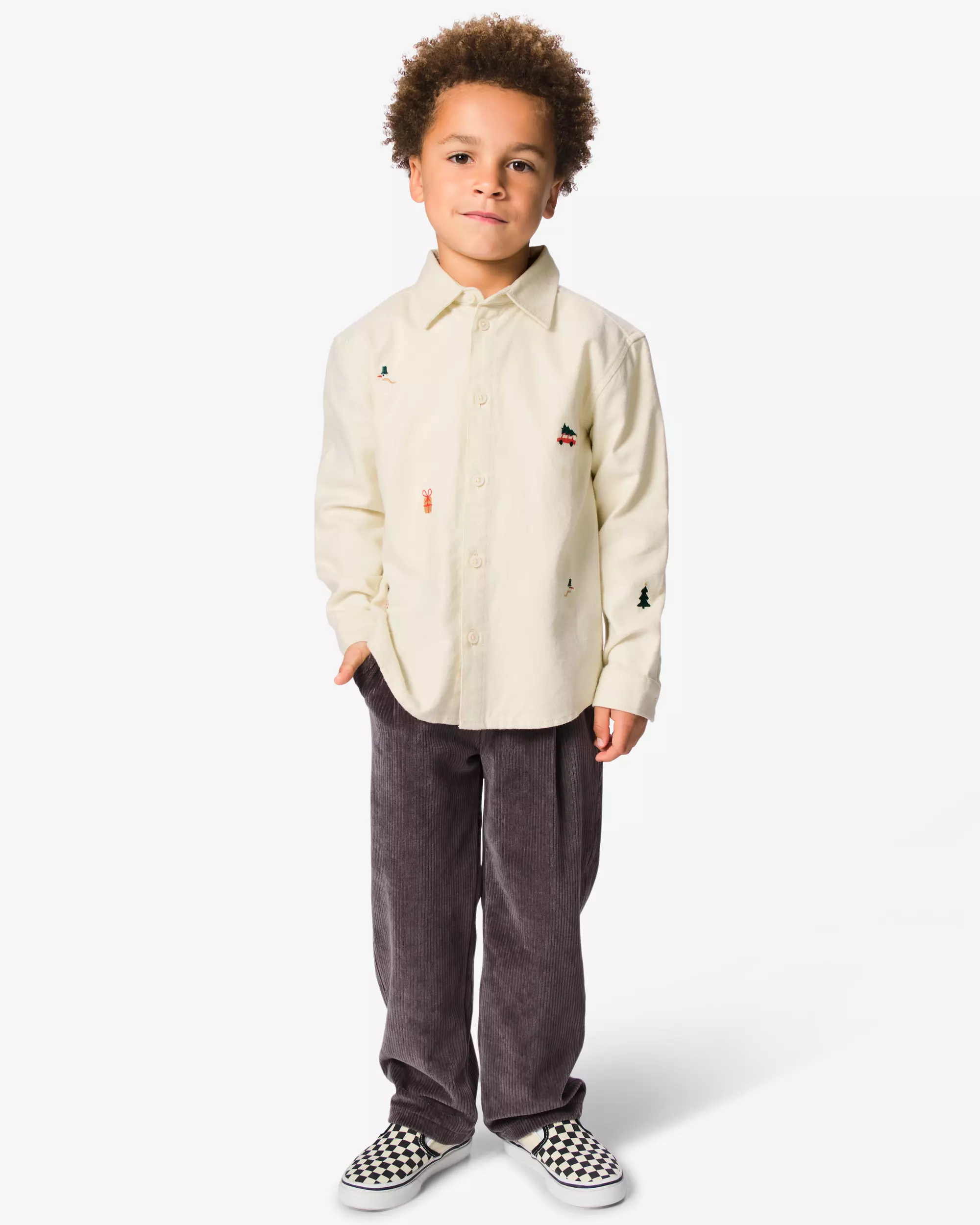 Kinderhose aus Kord normale Passform