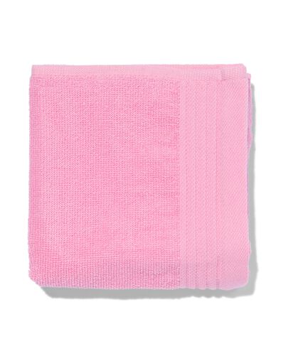 torchon de cuisine 50x50 cm coton rose - 5440012 - HEMA