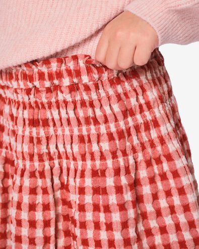 Kinderrock kariert rosa rosa - 30878104PINK - HEMA