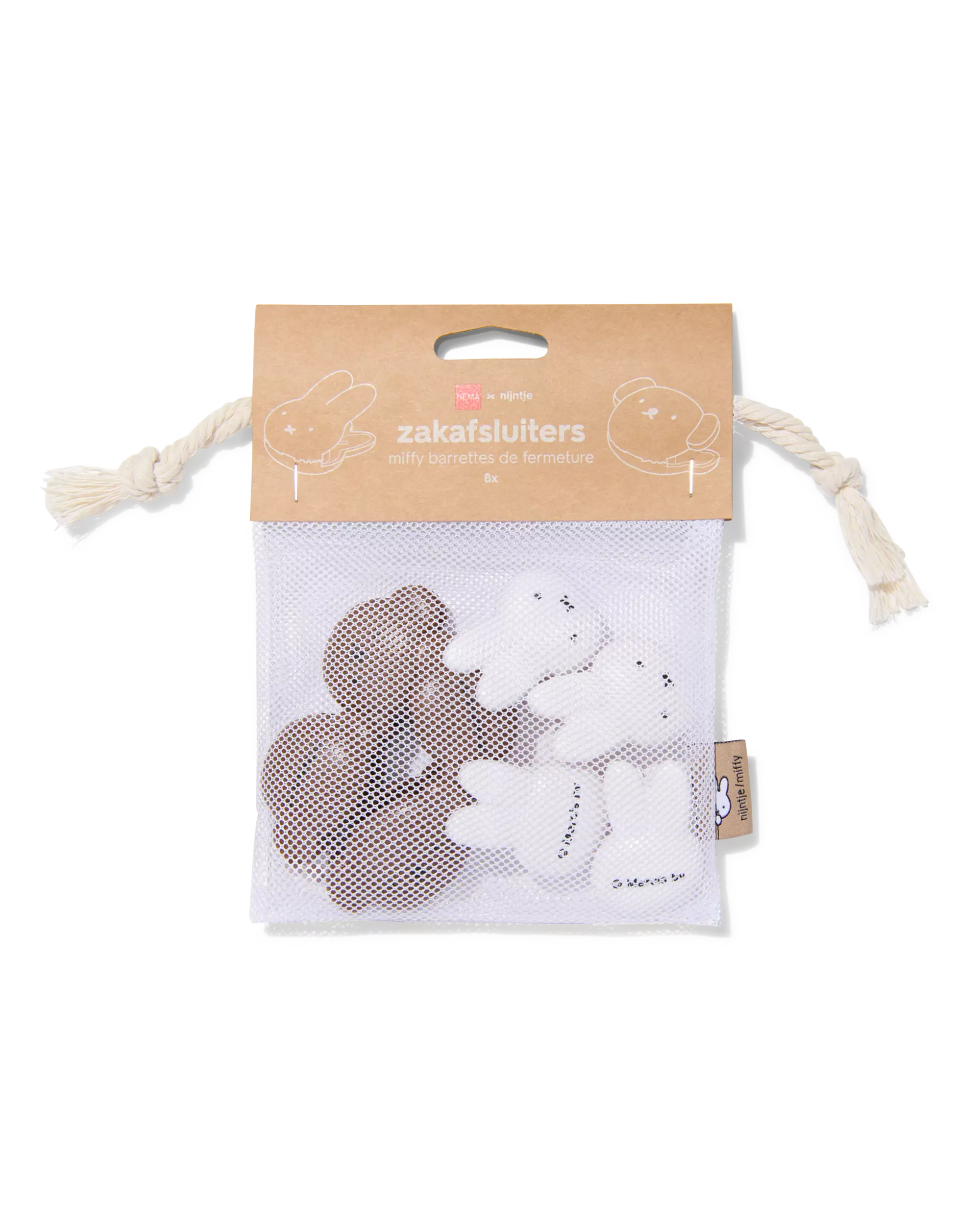 Miffy Tütenklemmen – 8 Stück