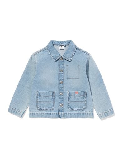 kinder spijkerjas blauw blauw - 30721504BLUE - HEMA