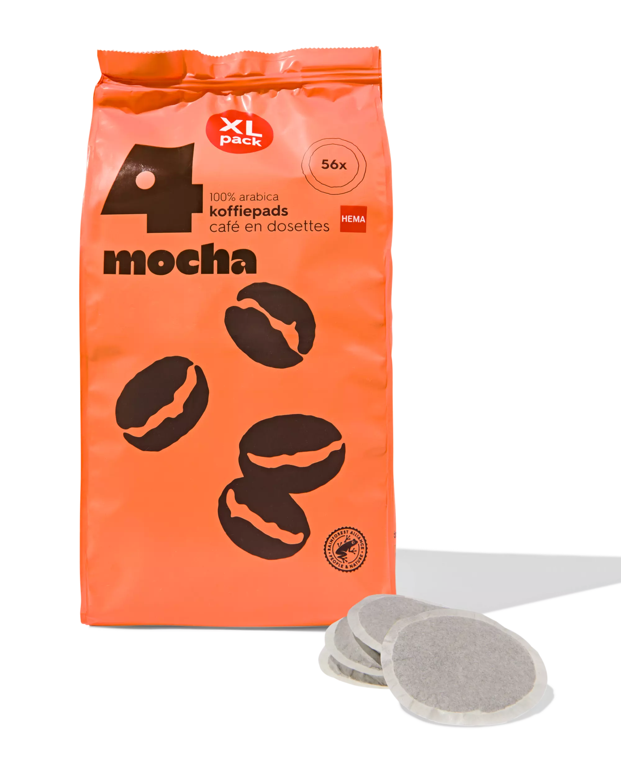 koffiepads mokka - 56 stuks