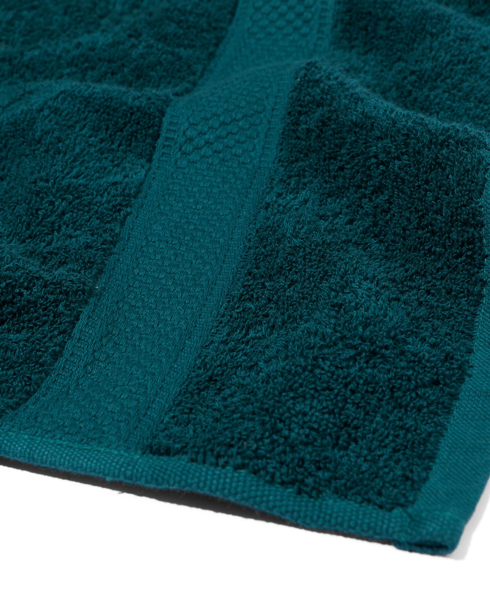 Handtuch - schwere Qualit&auml;t - dunkelgr&uuml;n dunkelgr&uuml;n G&auml;stehandtuch - 5220012 - HEMA