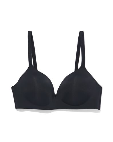 Vorgeformter BH ohne B&uuml;gel schwarz schwarz - 21880480BLACK - HEMA