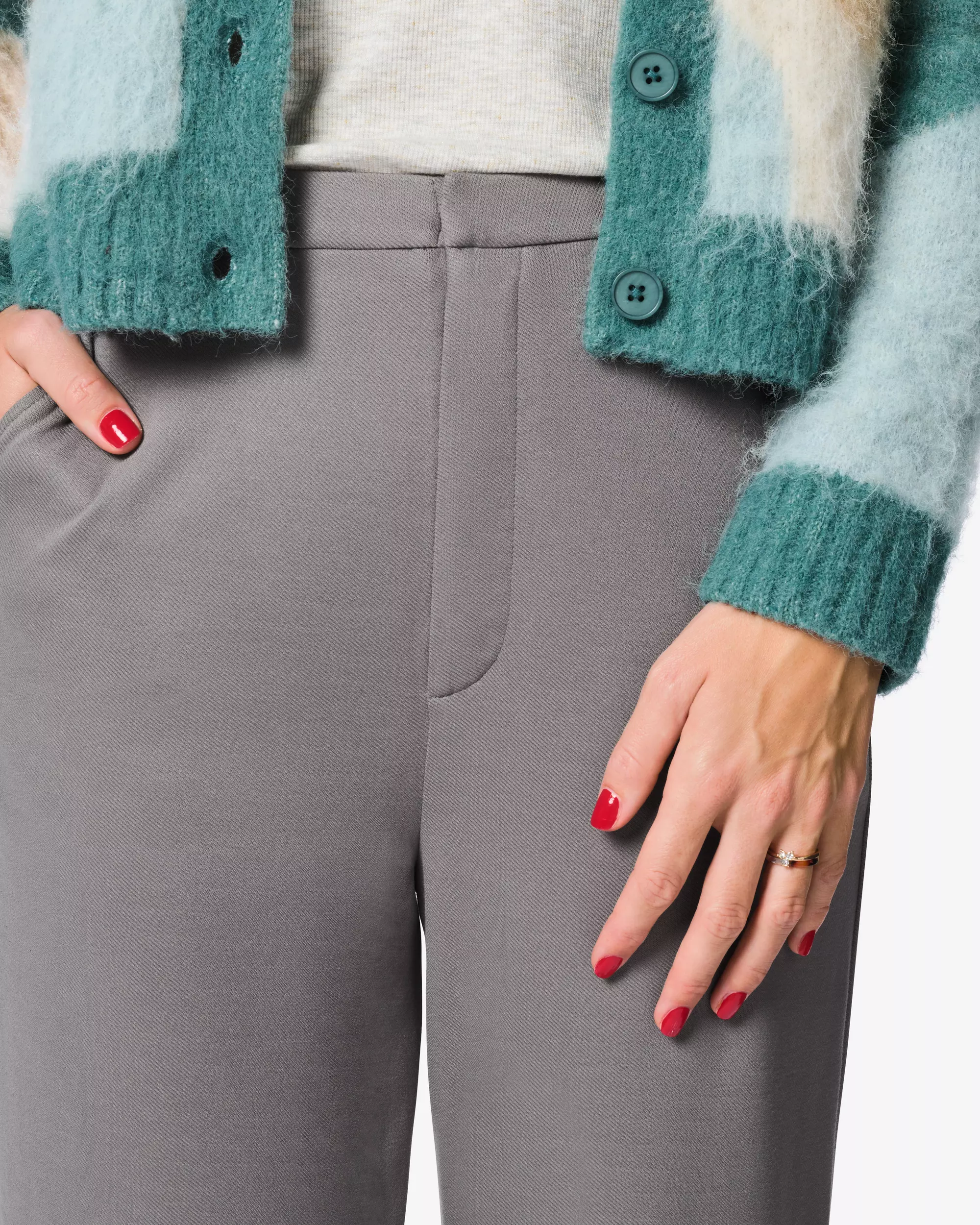 pantalon femme coupe régulière