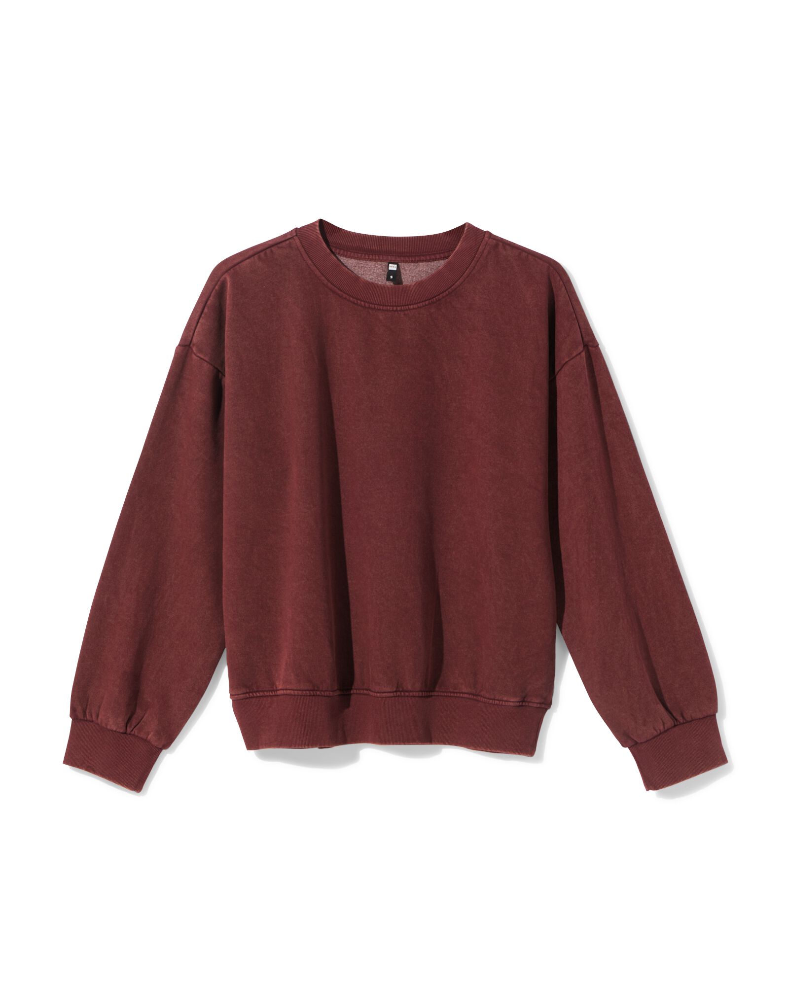 pull femme Esmee jersey bordeaux bordeaux - 36213580BURGUNDYRED - HEMA