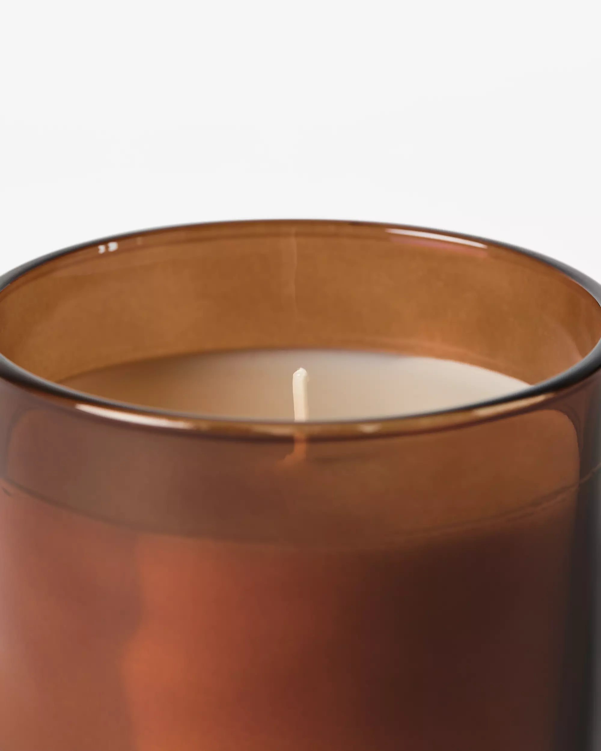 bougie parfumée ⌀10x10cm verre bois de santal