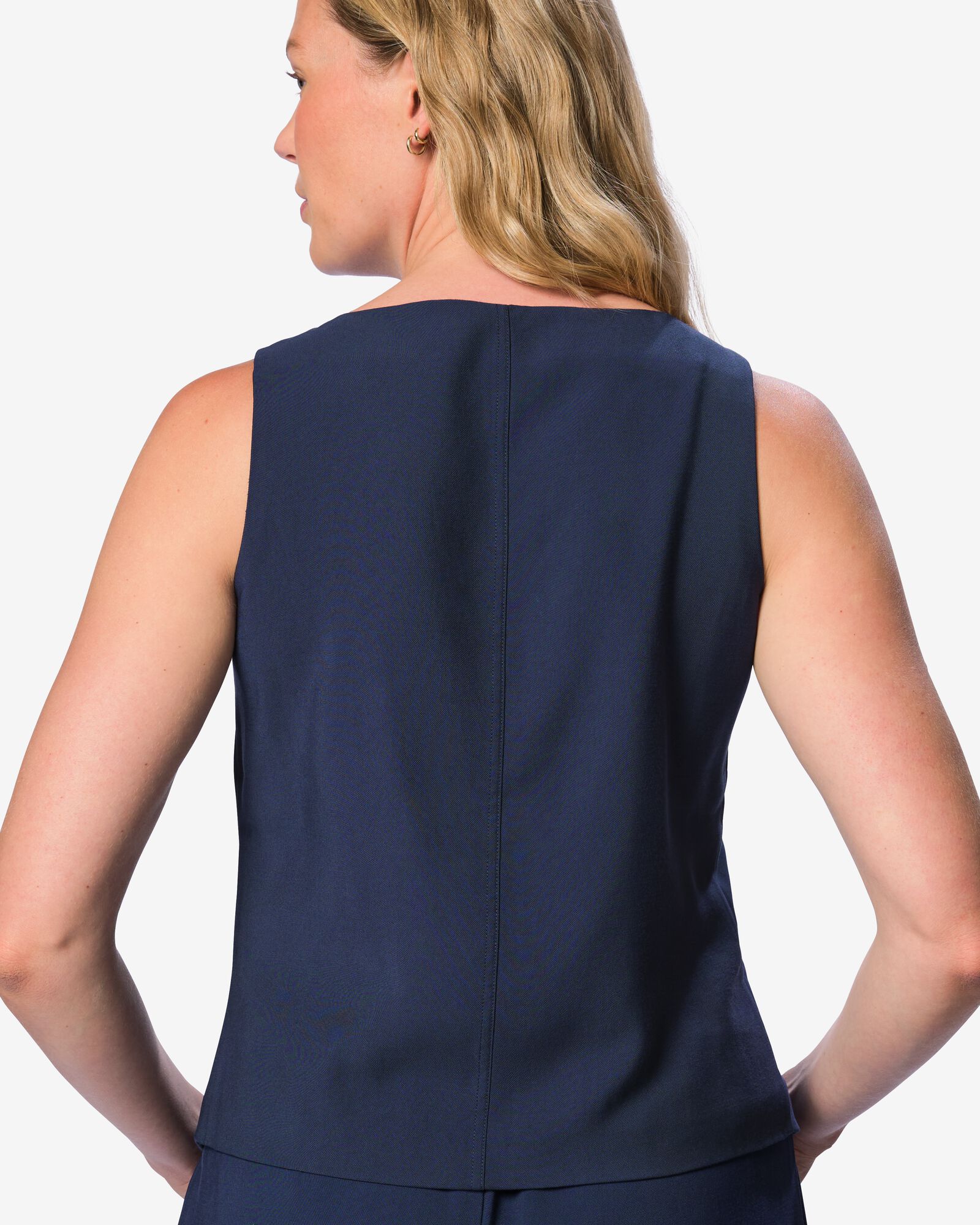 damesgilet Sarie donkerblauw donkerblauw - 36212370DARKBLUE - HEMA