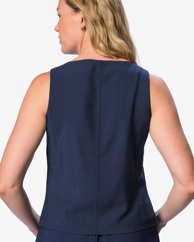 damesgilet Sarie donkerblauw donkerblauw - 36212370DARKBLUE - HEMA