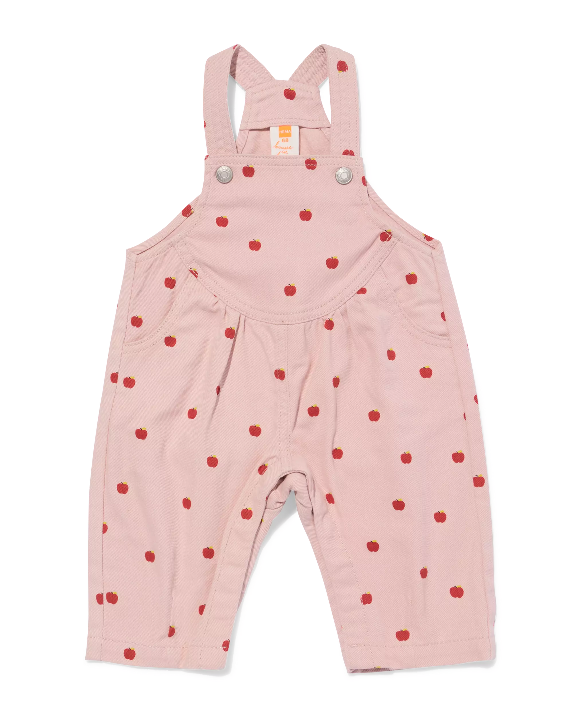salopette bébé pommes