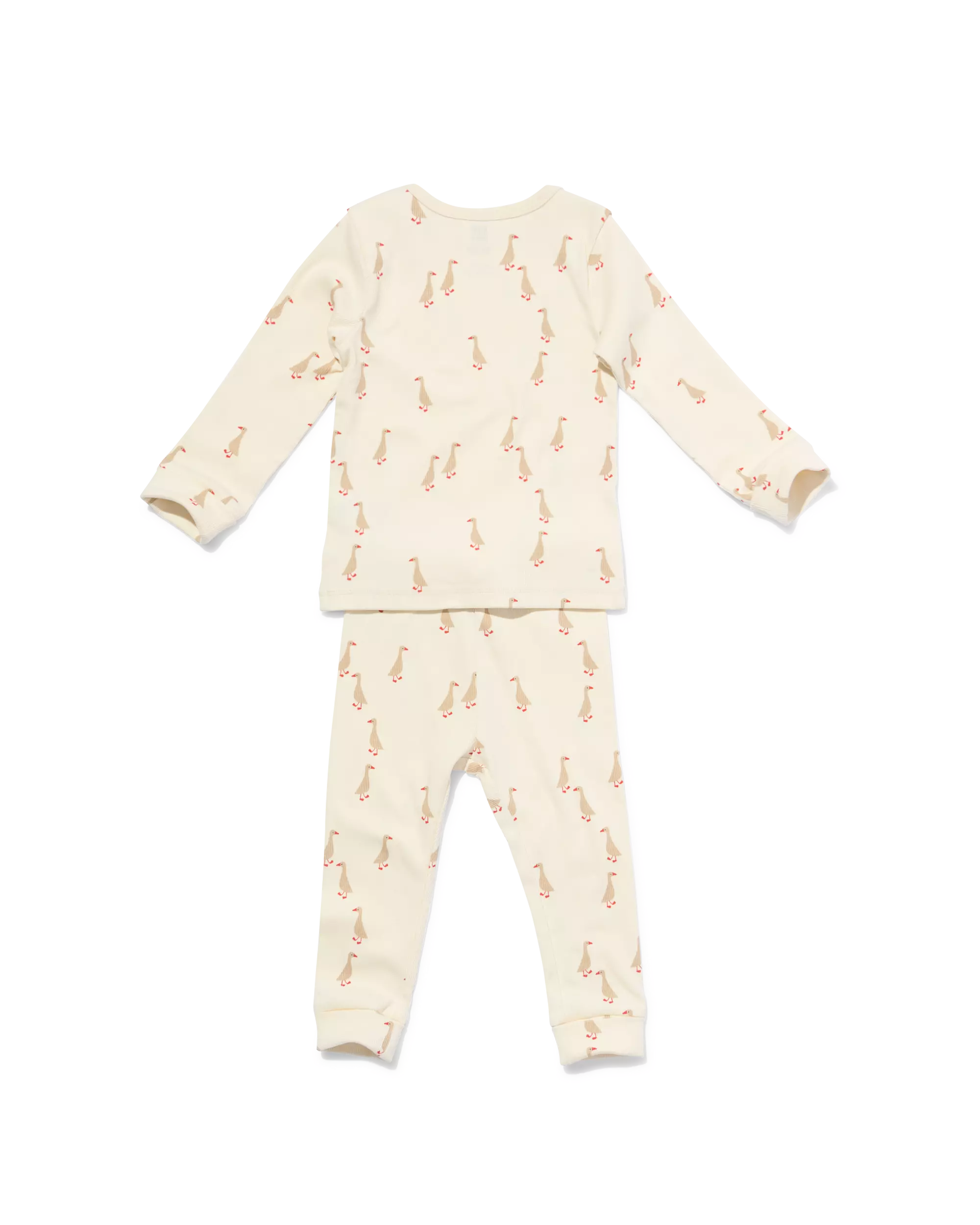 pyjama évolutif bébé côtelé oies