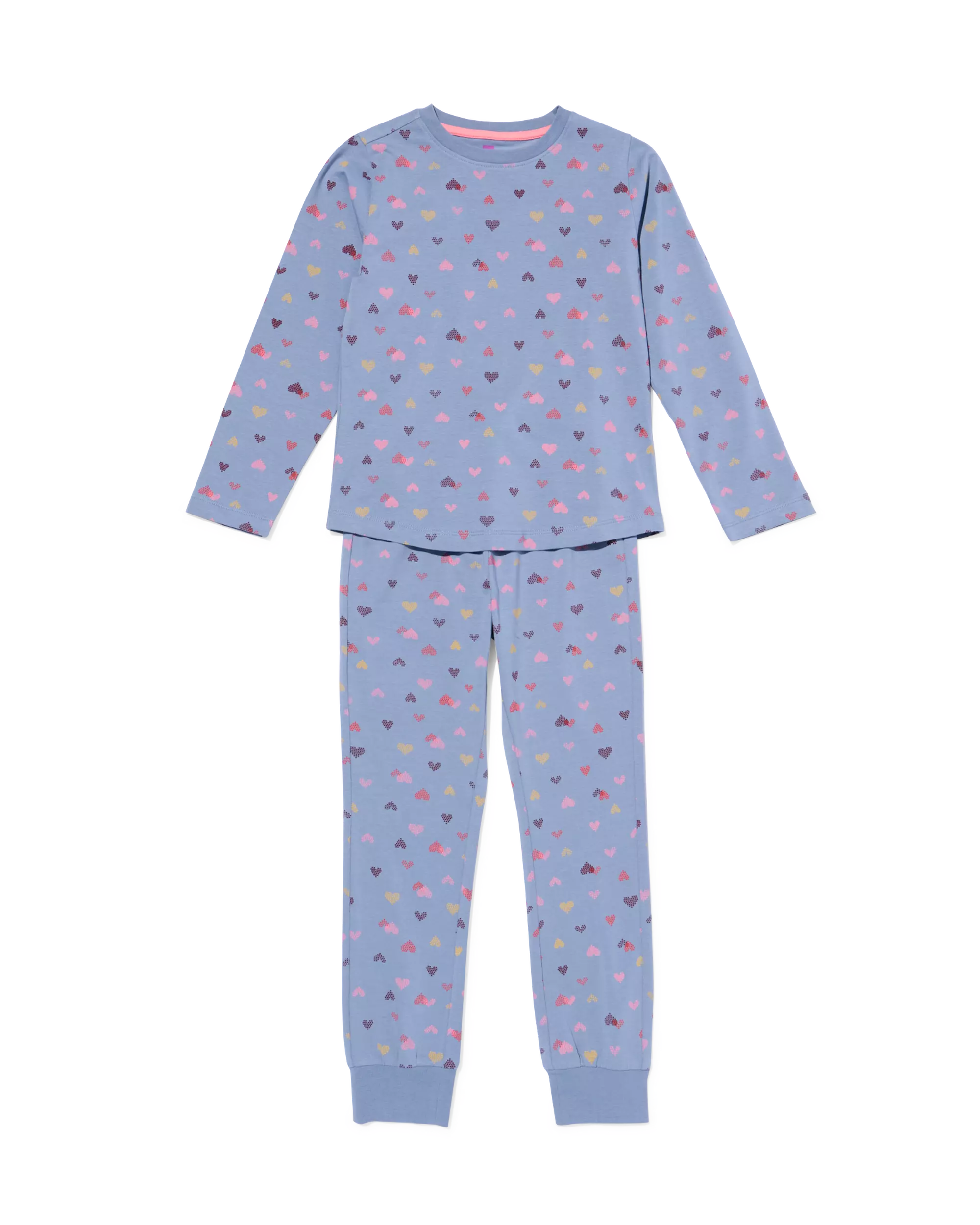 Kinderpyjama mit Herzchen