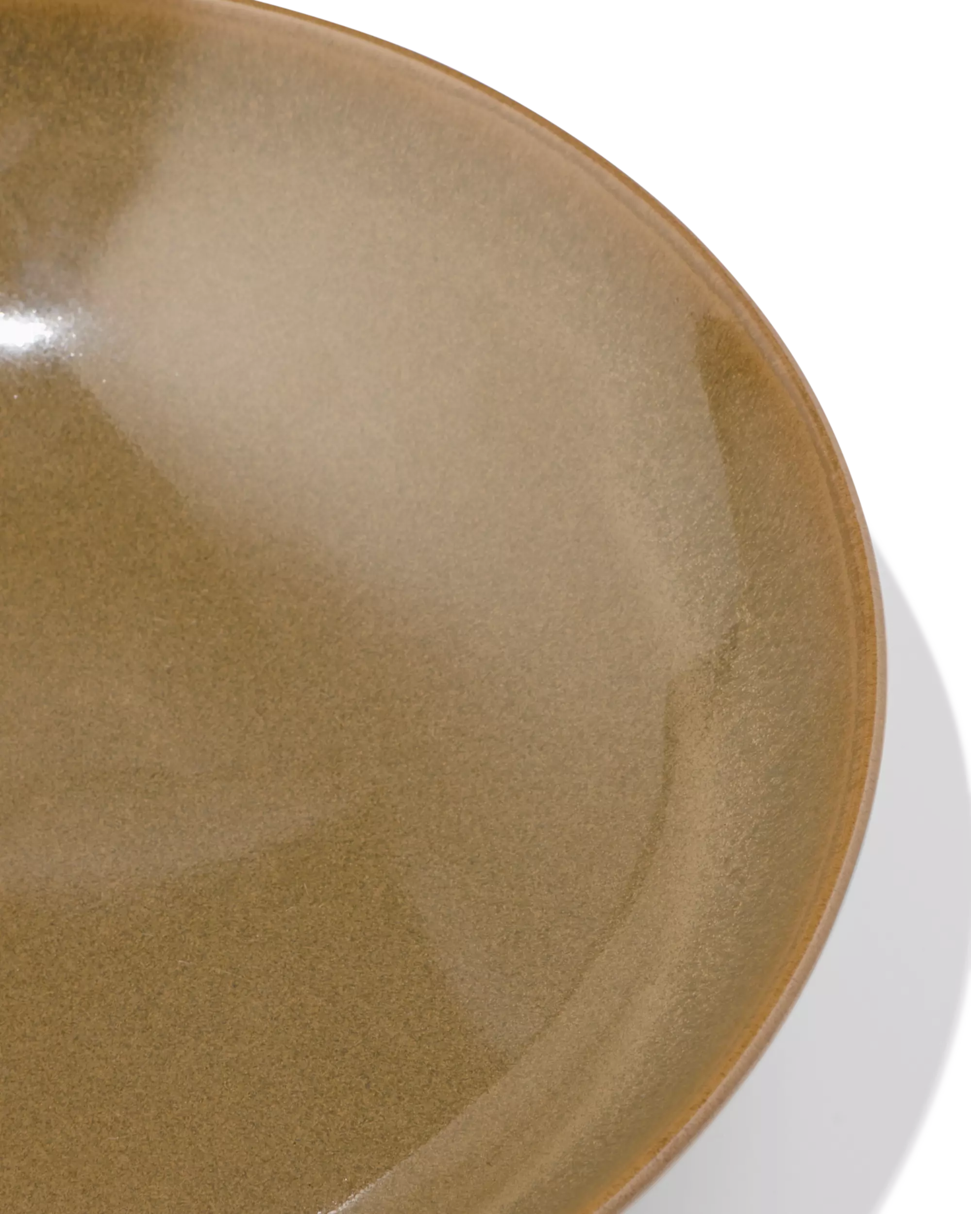 diep bord Ø21.2cm Monaco aardewerk donkerbruin