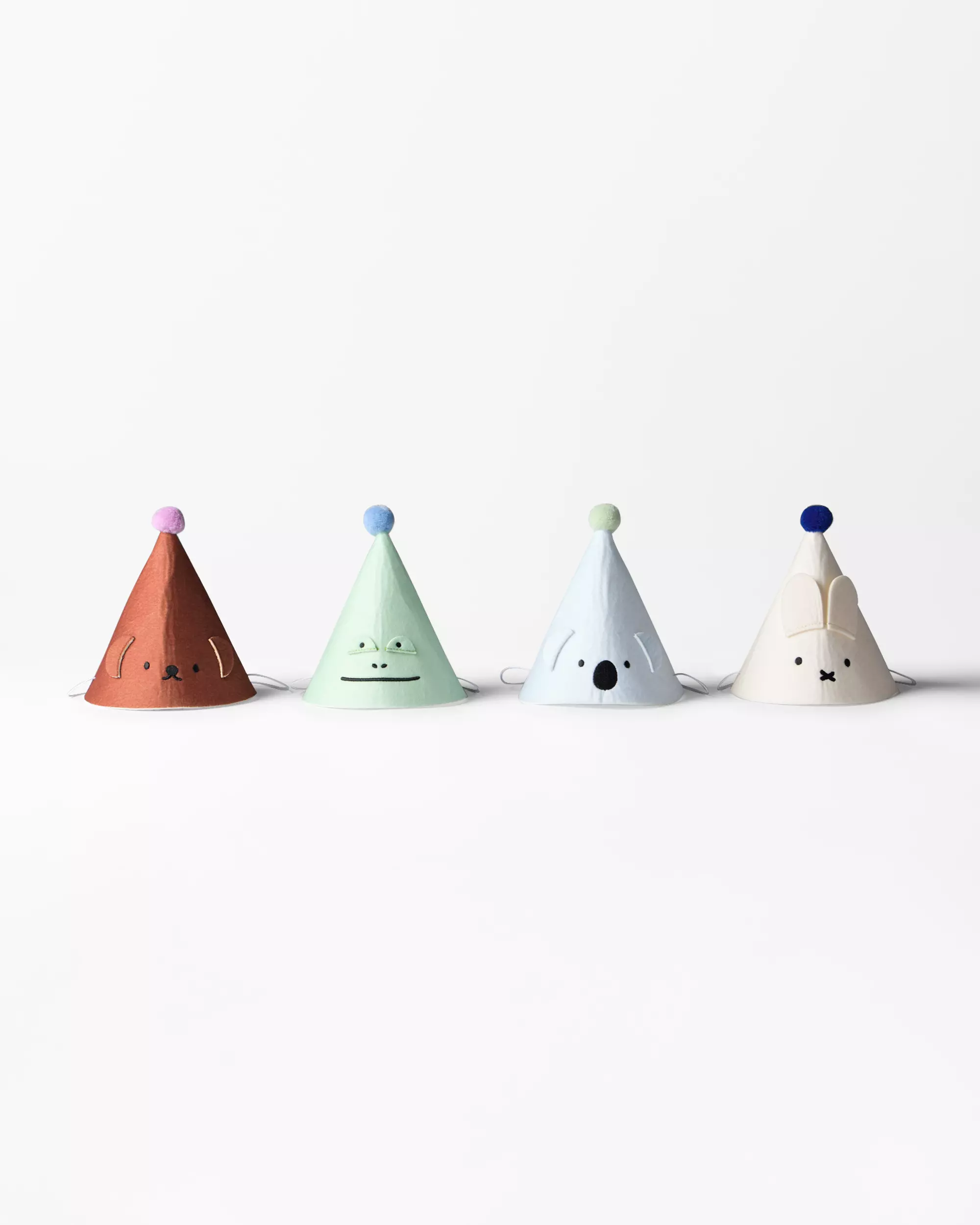 Miffy-Kinderpartyhütchen aus Filz – 4 Stück