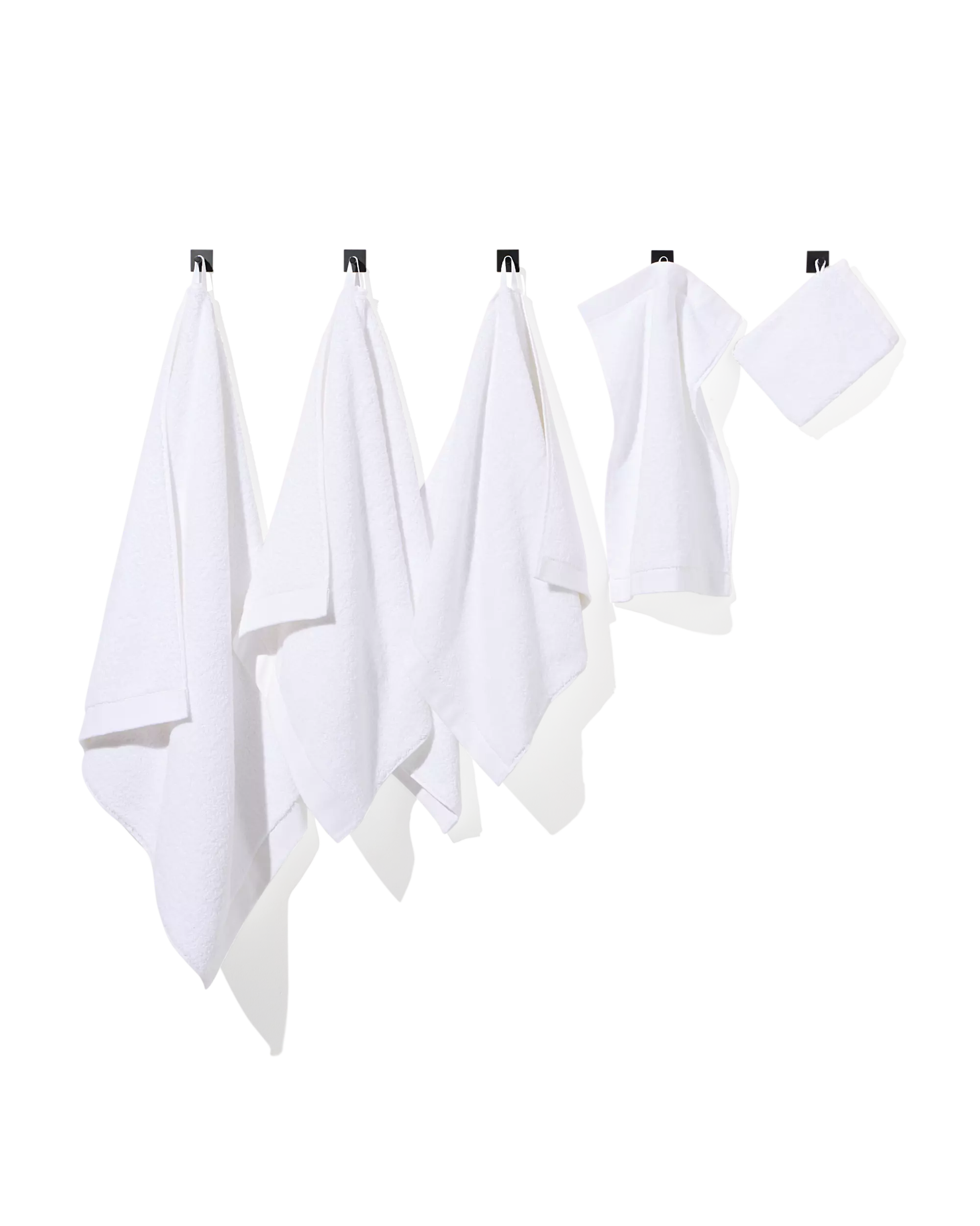 serviette de bain - 60x110 cm - ultra doux - blanc