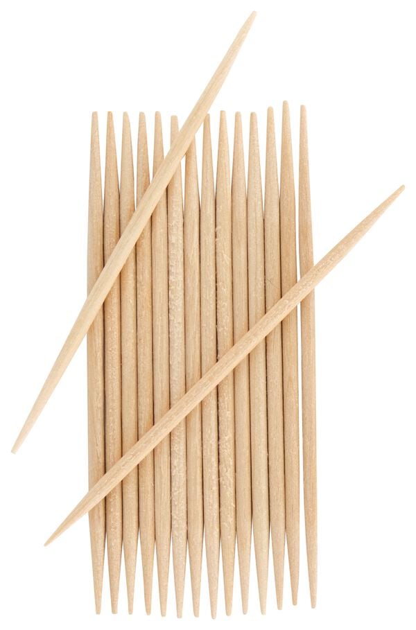piques &agrave; cocktail bois - 200 pi&egrave;ces - 80830098 - HEMA