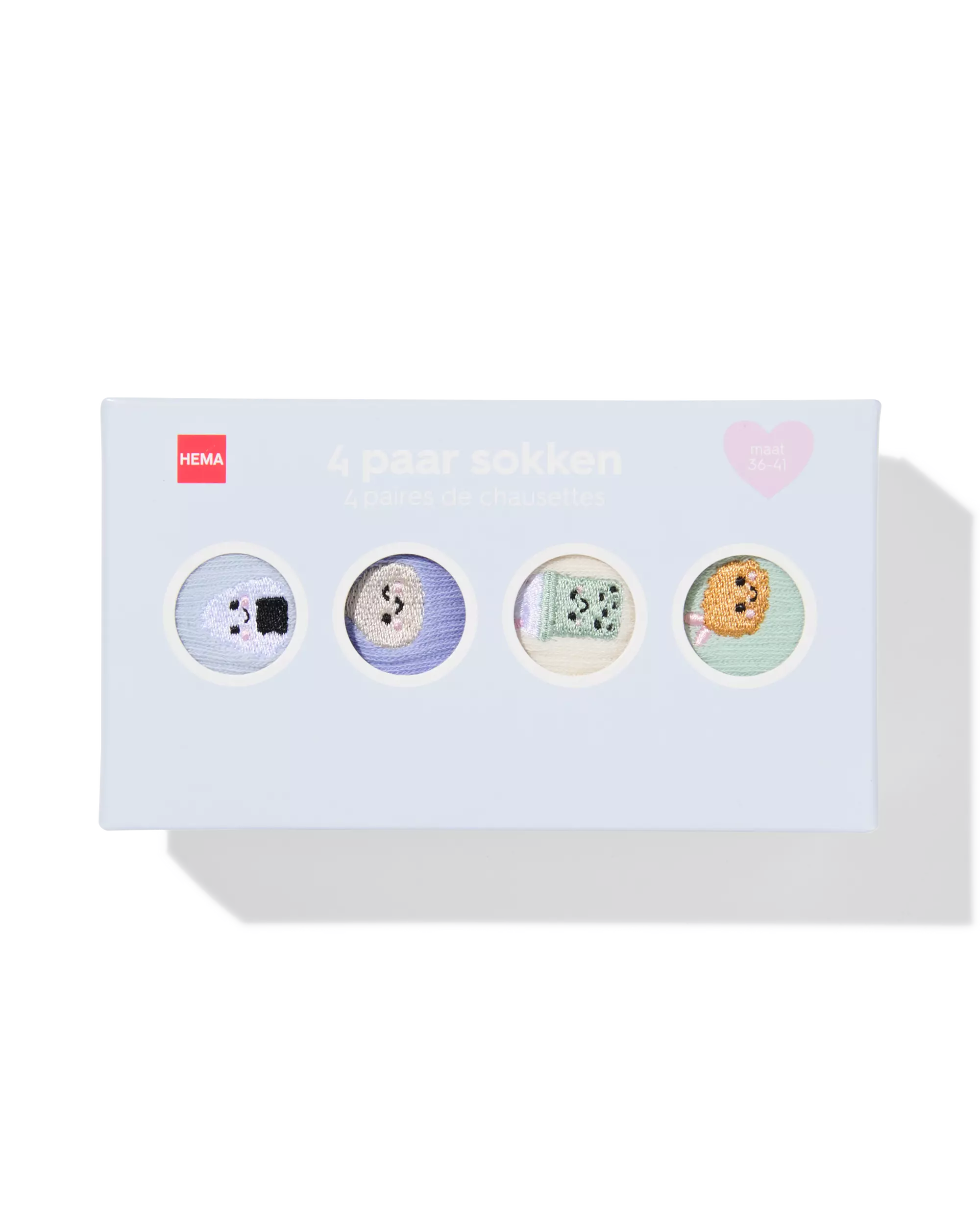 cadeauset sokken dumpling - 4 paar