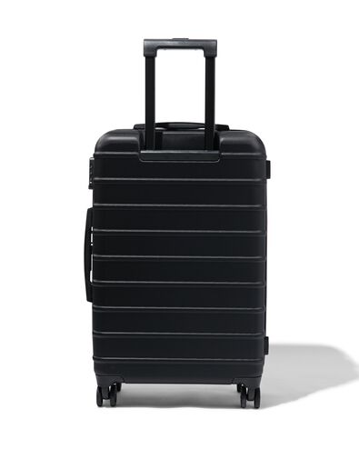 valise ABS 43x25x66 noire avec cadenas TSA - 18630025 - HEMA