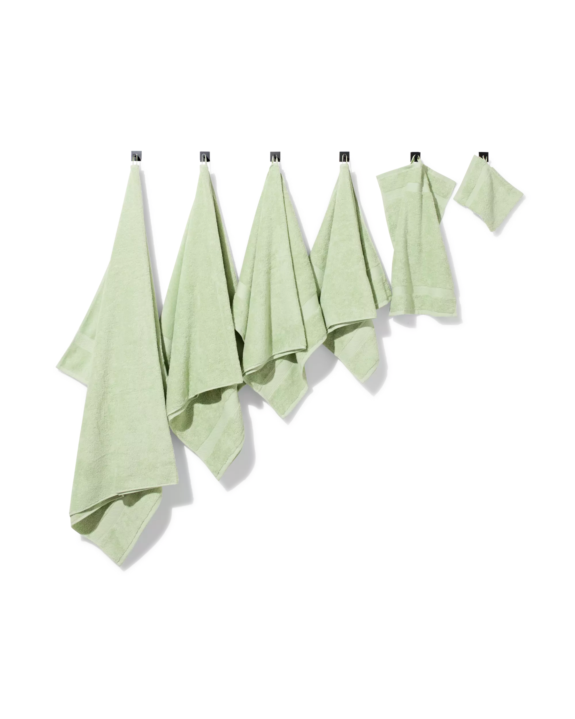petite serviette 33x50 cm qualité supérieure vert citron