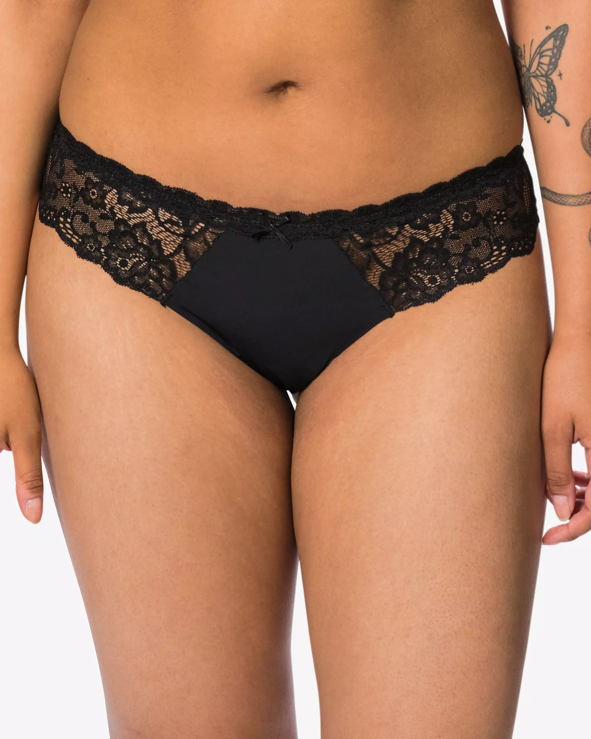 string femme microfibre