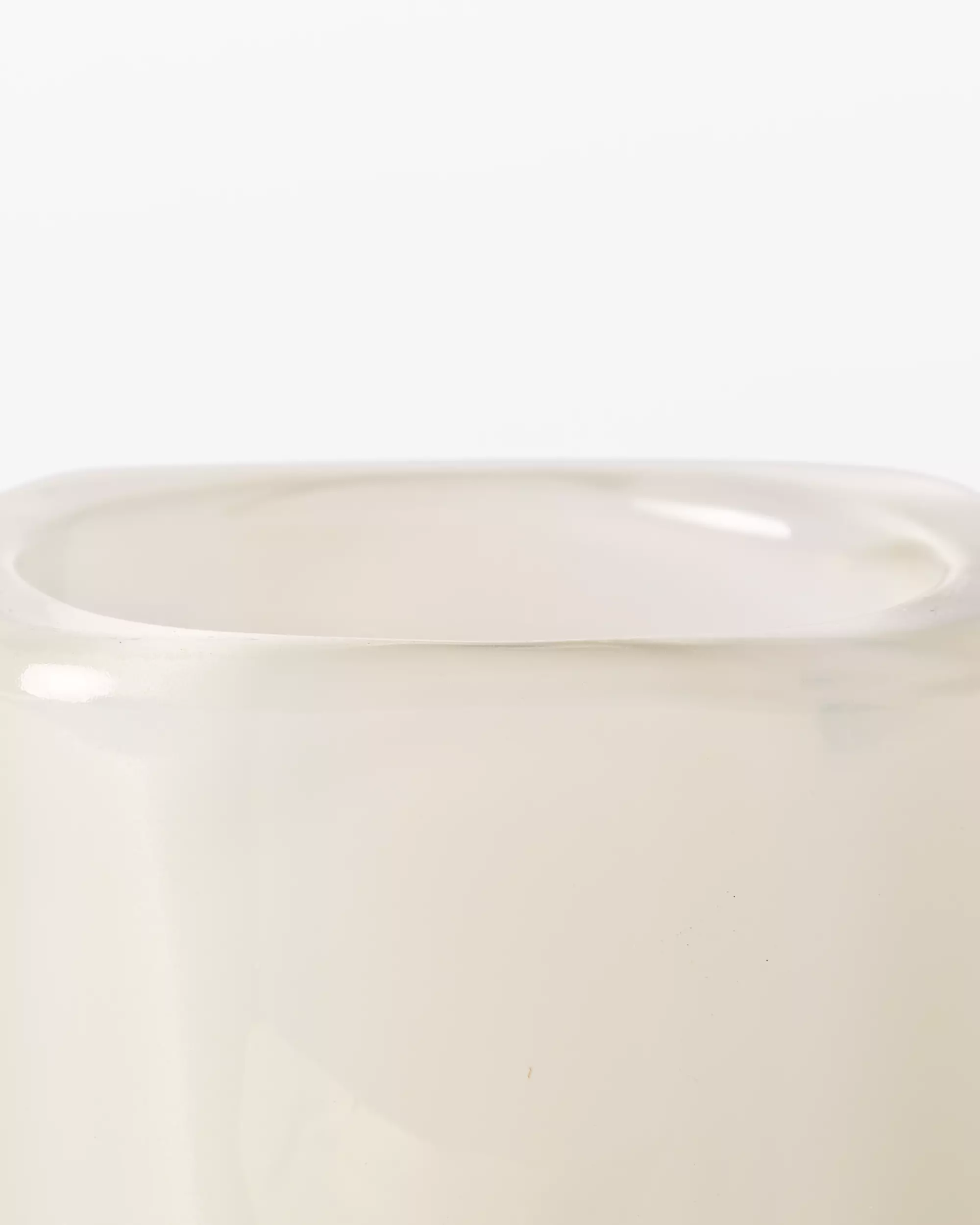 theelichthouder ⌀7x7cm Kub glas wit