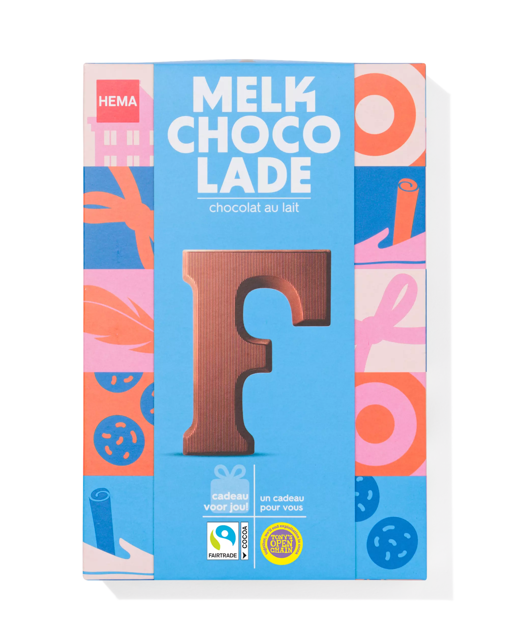 chocoladeletter melk F 140g