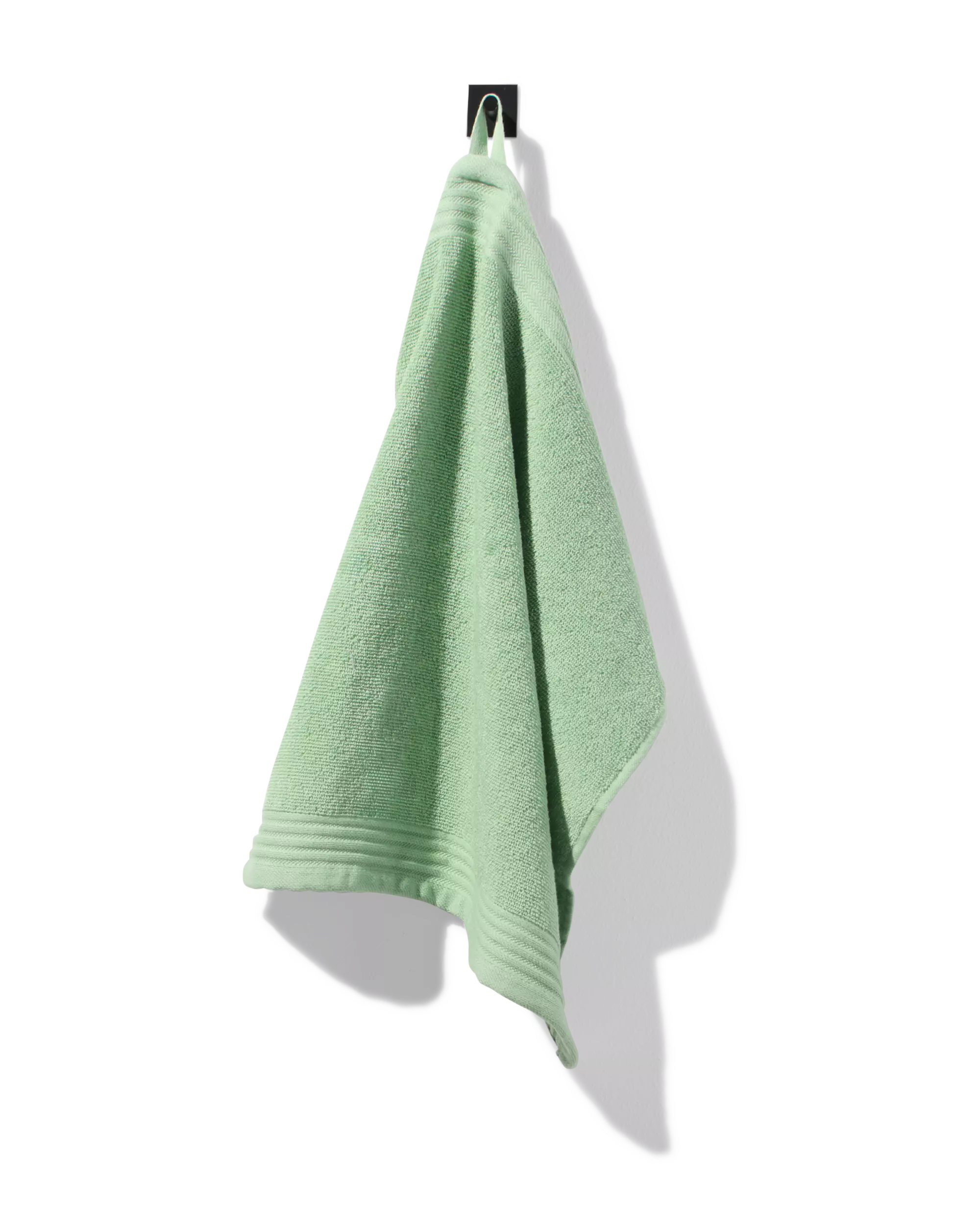 essuie-mains 50x50cm coton vert moyen