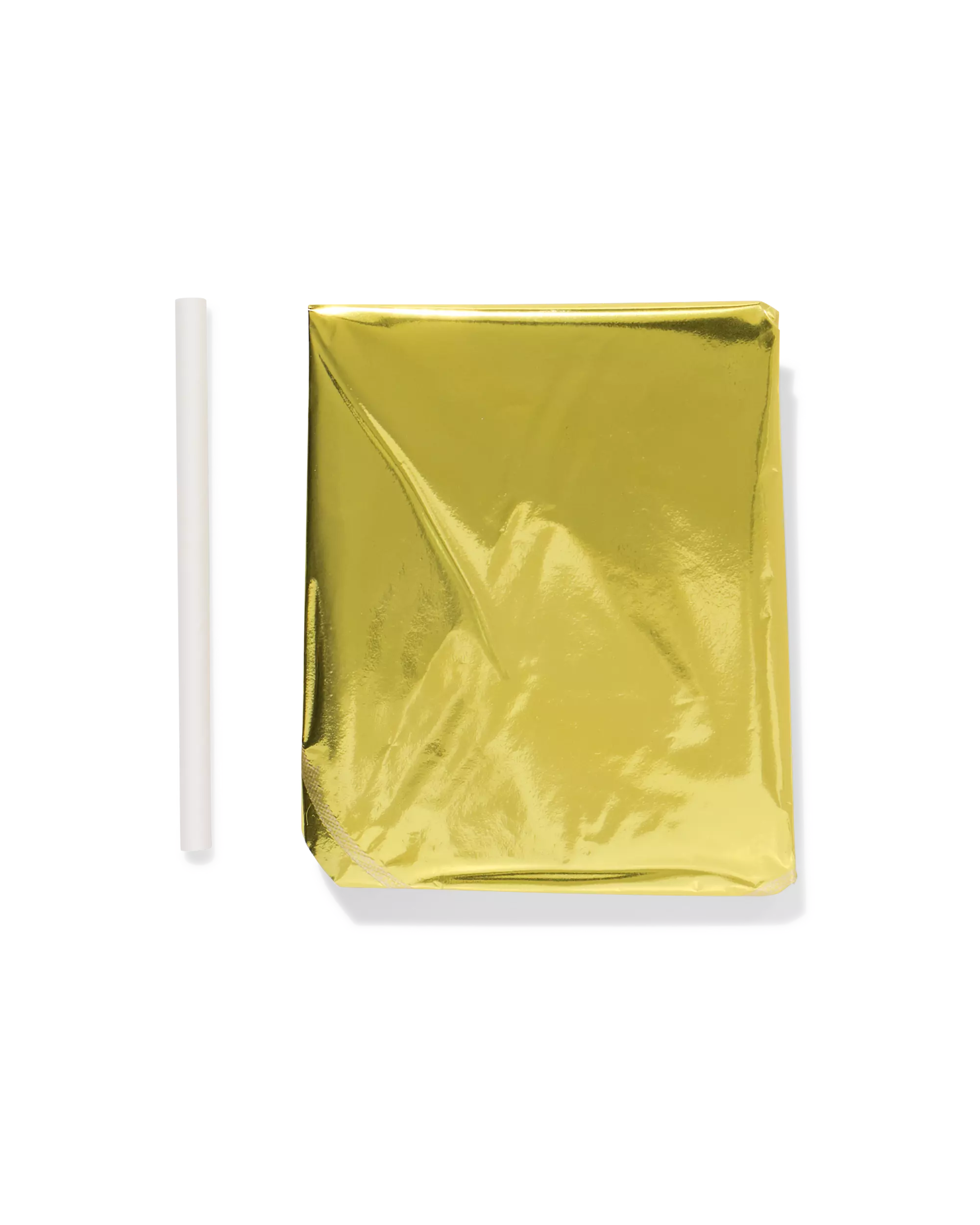 folieballon letter I 30cm goud