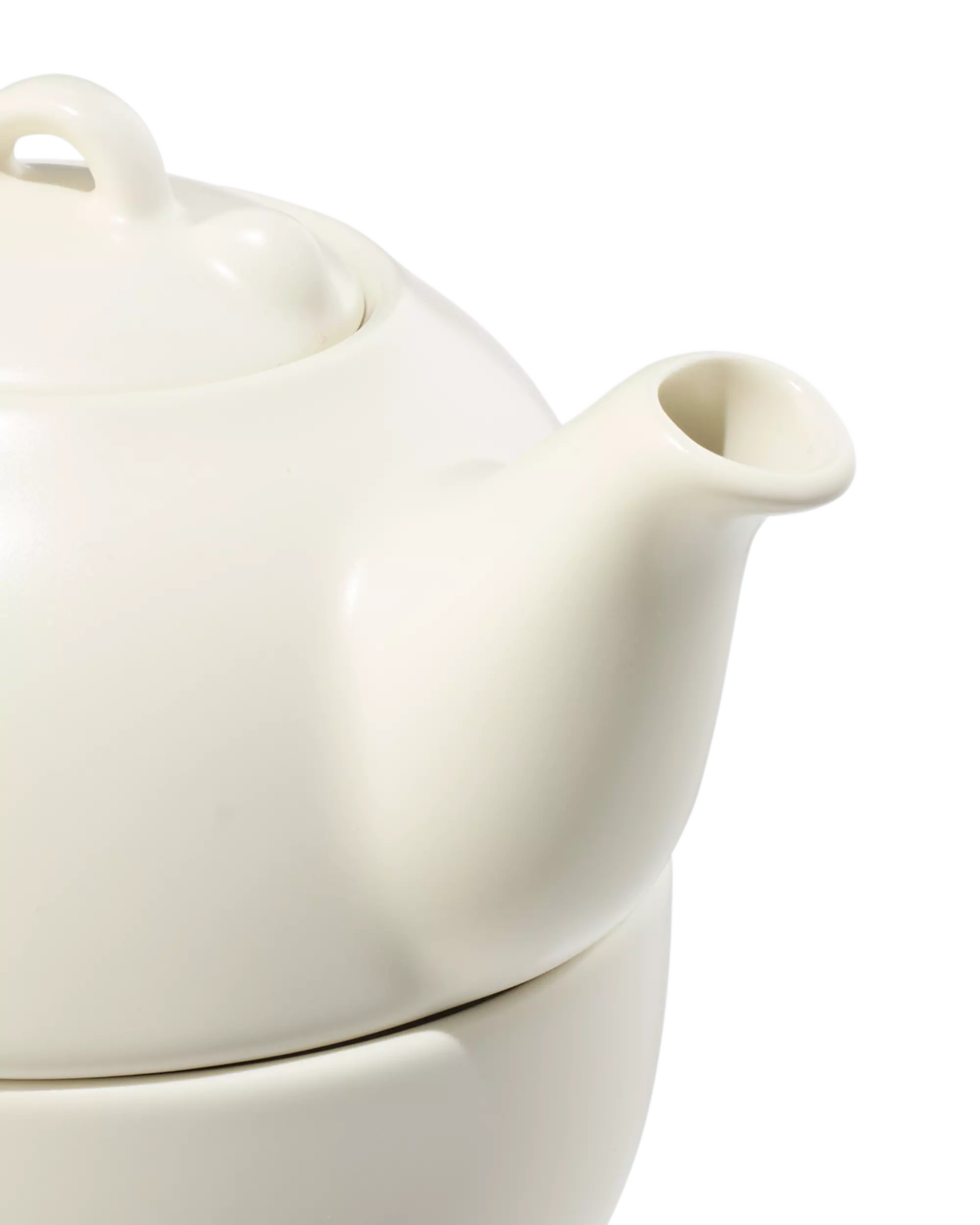 théière 300 ml avec tasse céramique visage 