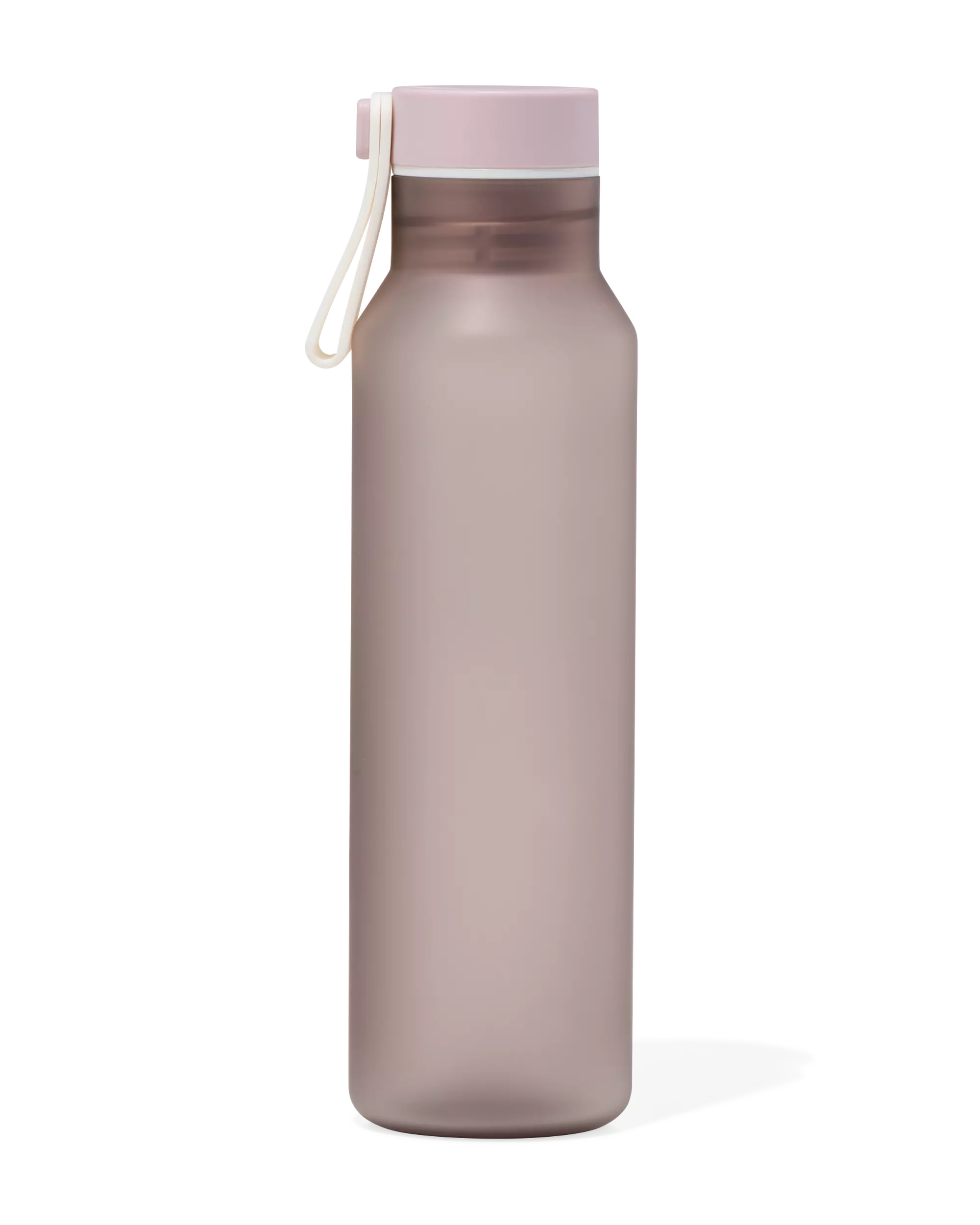 Wasserflasche, 600 ml, in Dunkelrosa