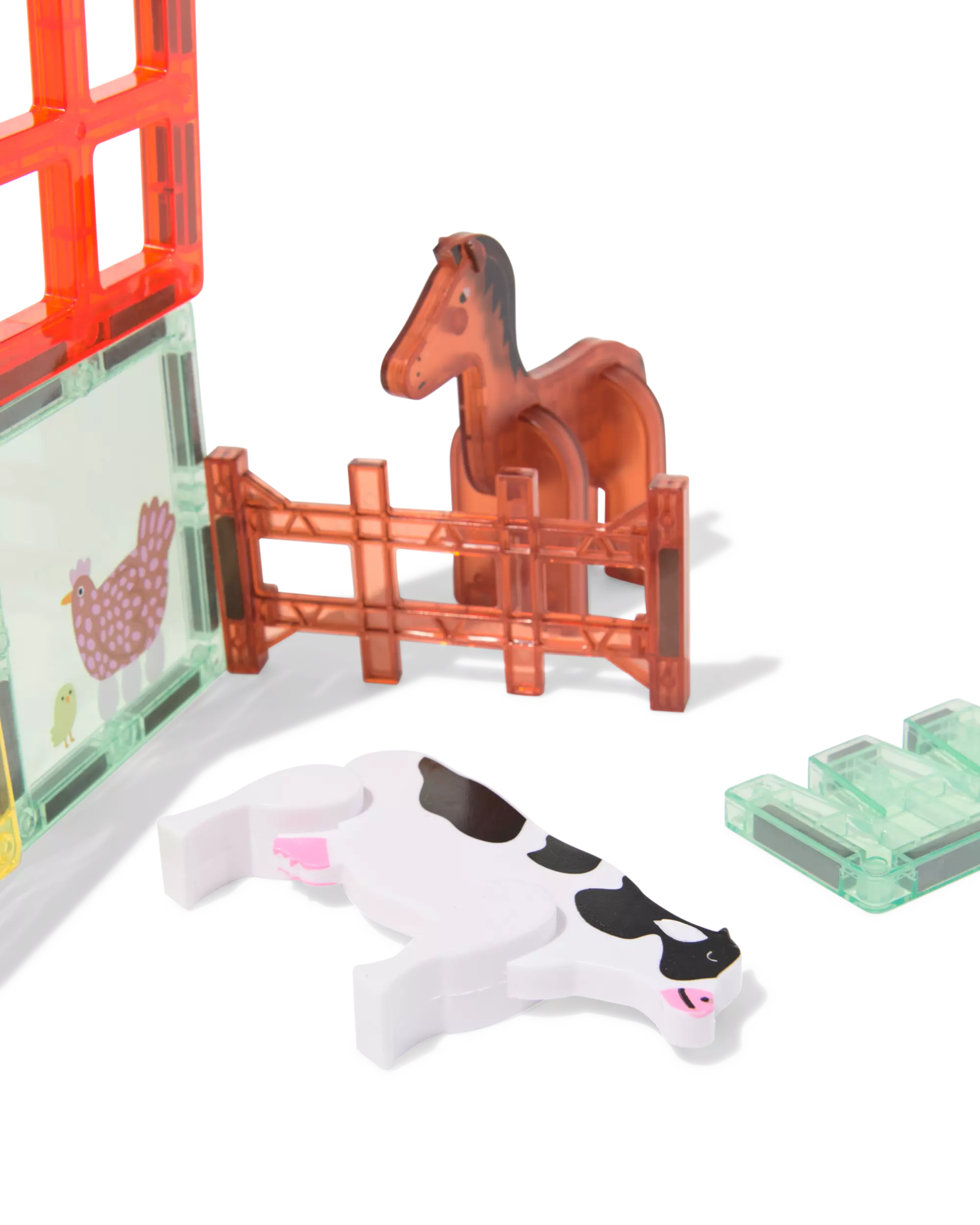 jeu de construction magnétique ferme 20 pièces