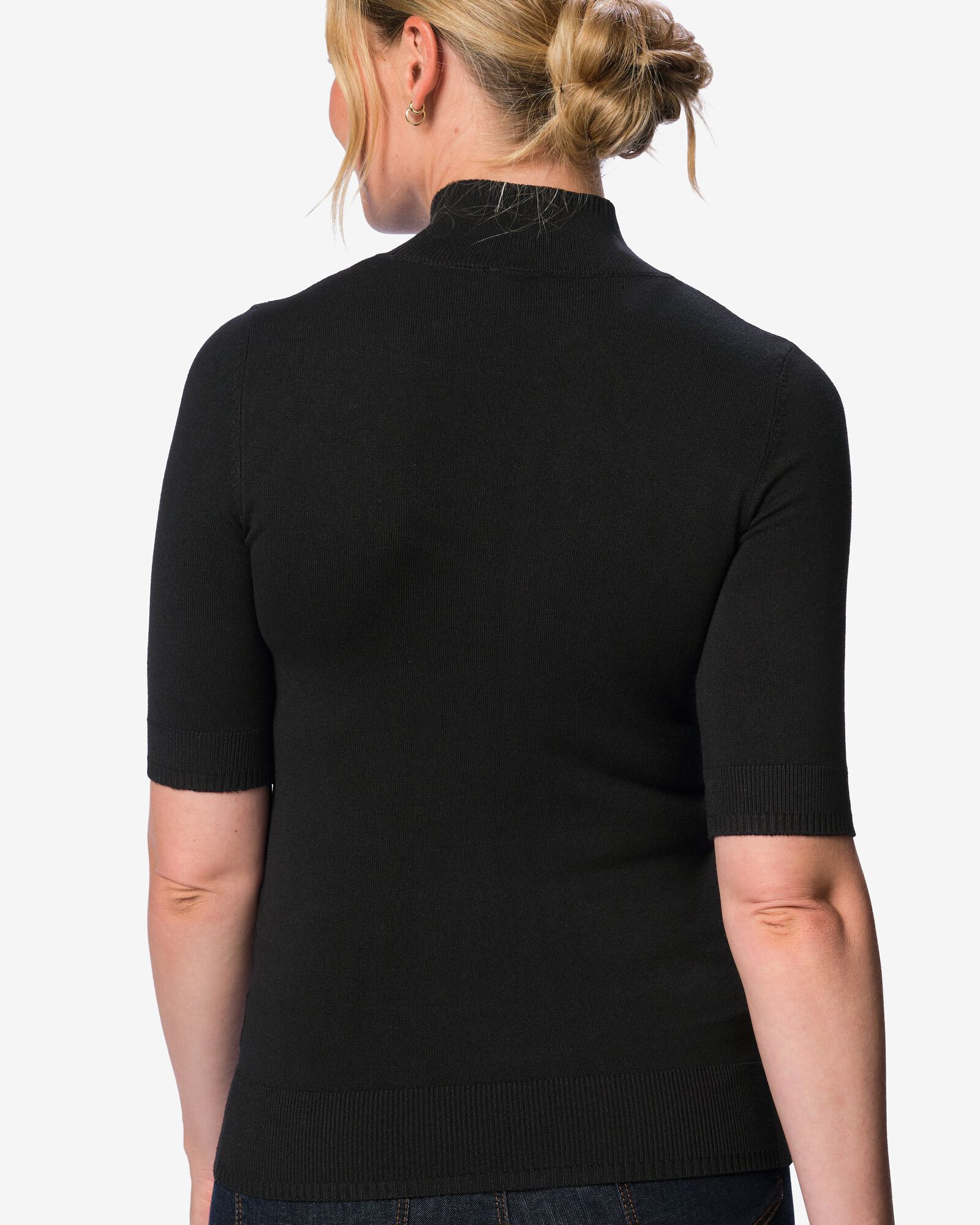 Damenpullover, Feinstrick schwarz schwarz - 36307710BLACK - HEMA