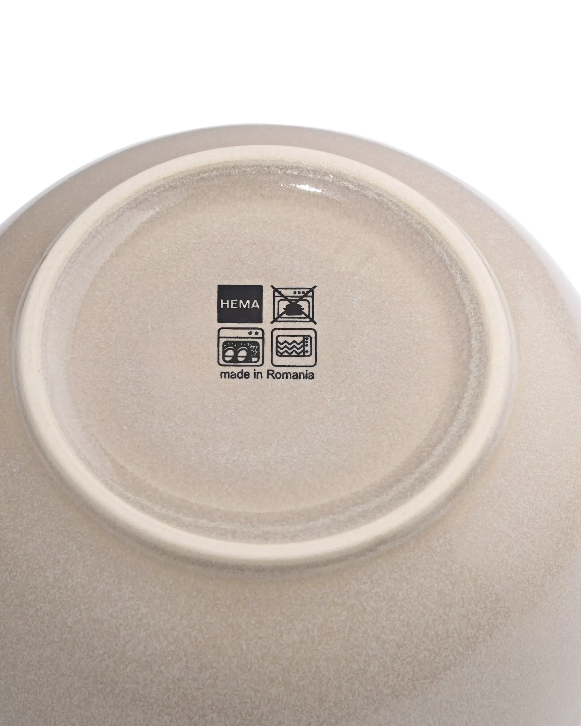 bol Ø14cm Puur faïence beige