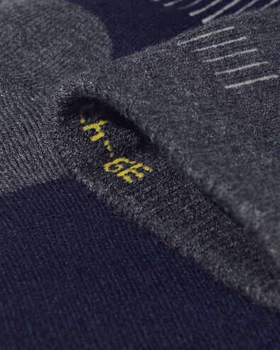heren wandelsokken wolmix - 2 paar donkerblauw donkerblauw - 4190450DARKBLUE - HEMA