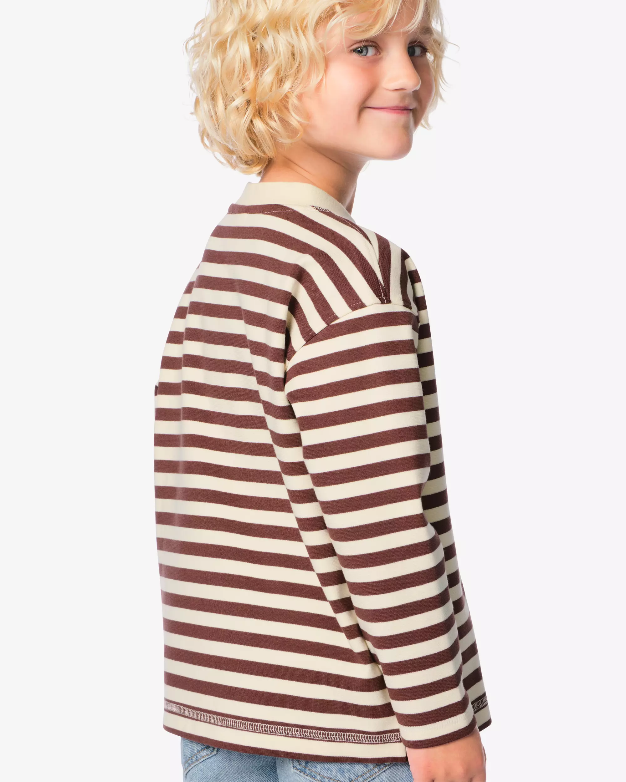 t-shirt enfant jersey rayures