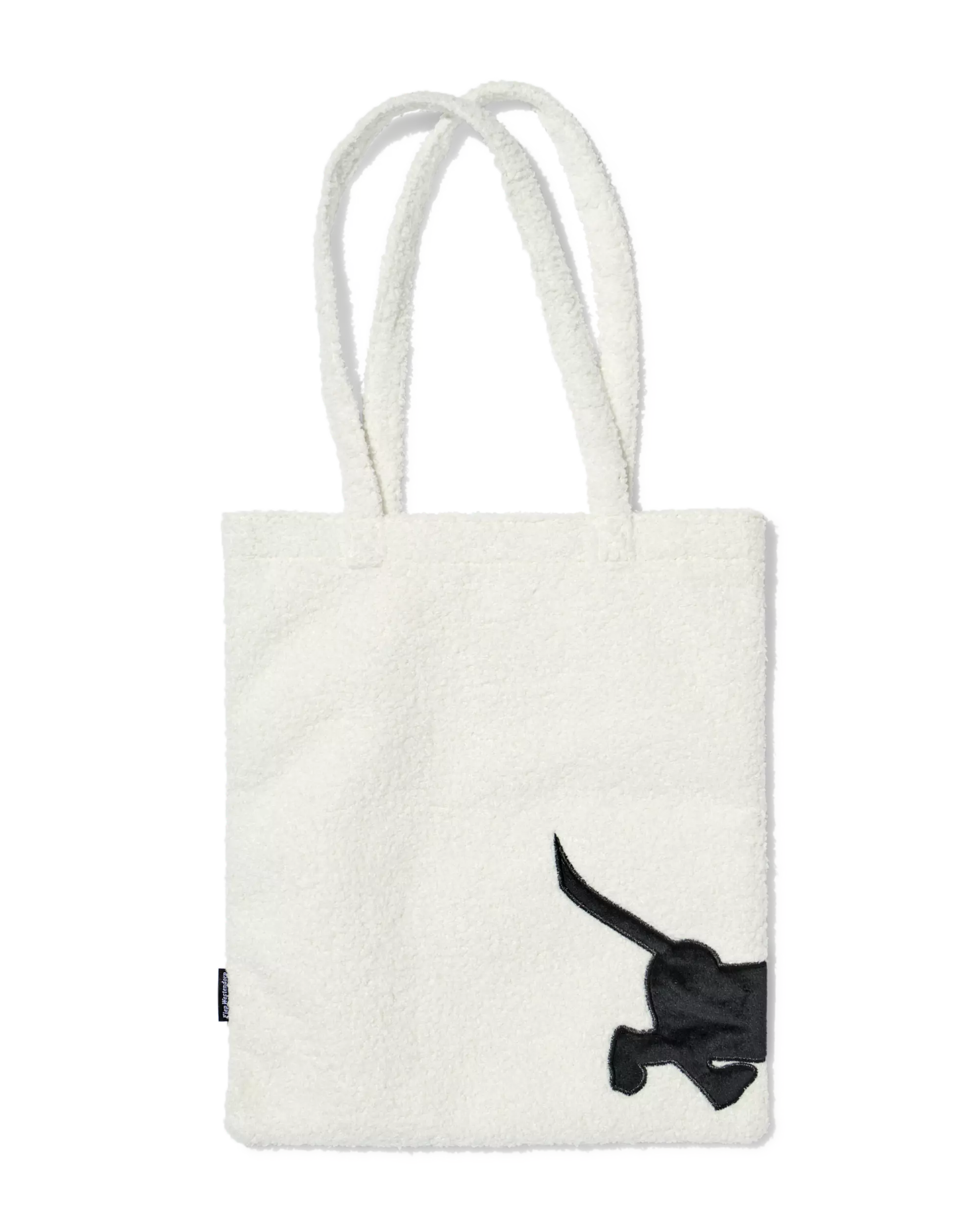 sac à bandoulière Takkie 42x36 cm teddy blanc