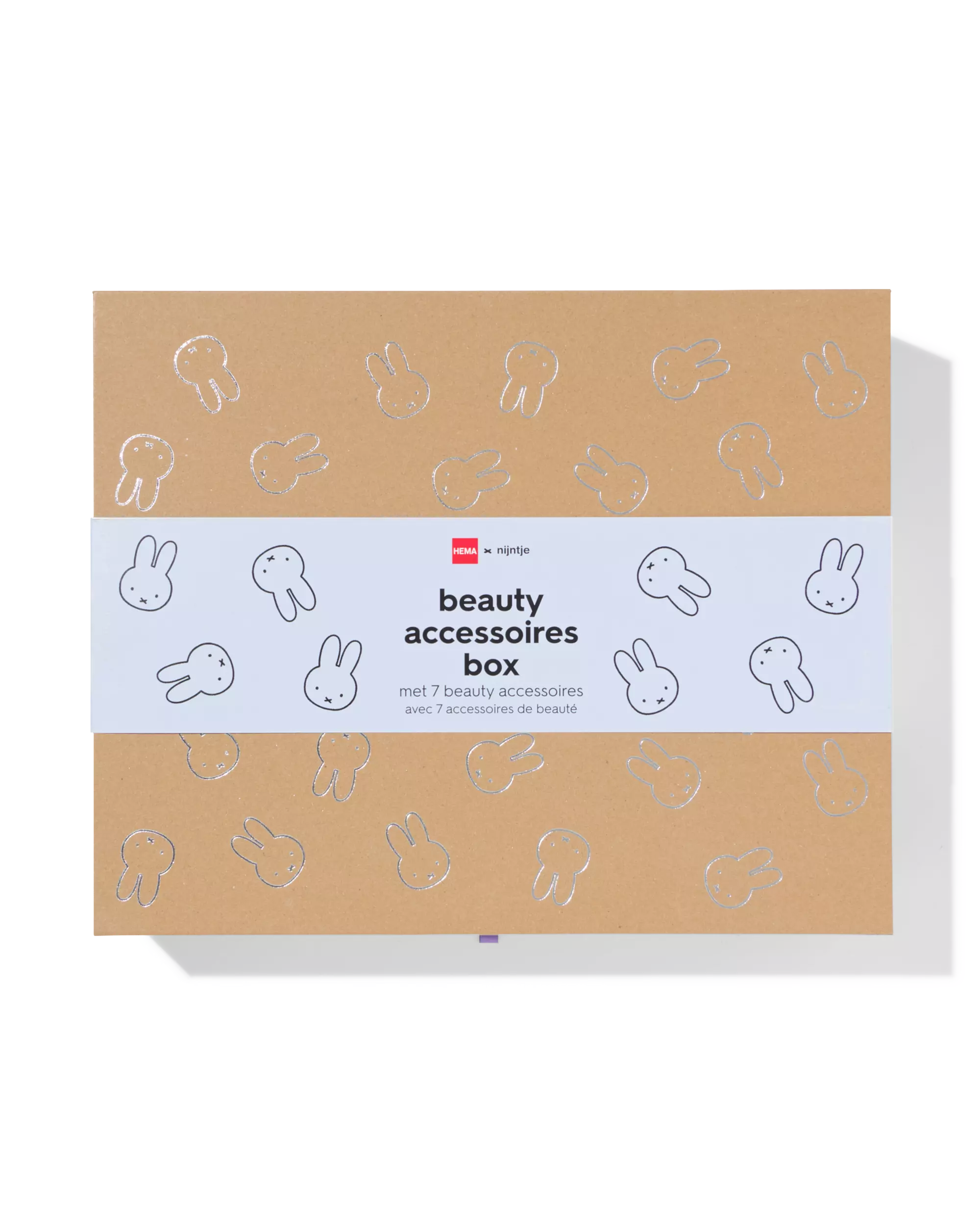 coffret d'accessoires de maquillage Miffy 7 pièces