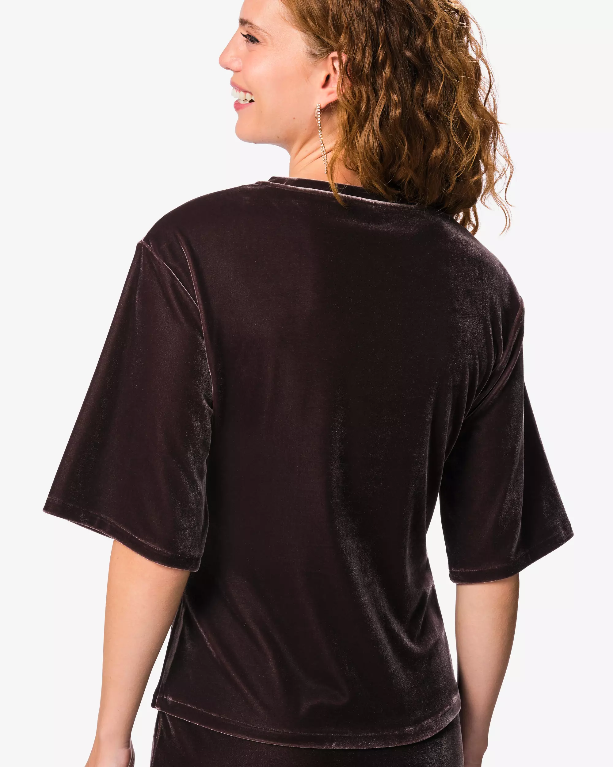 dames top Ovetta velours
