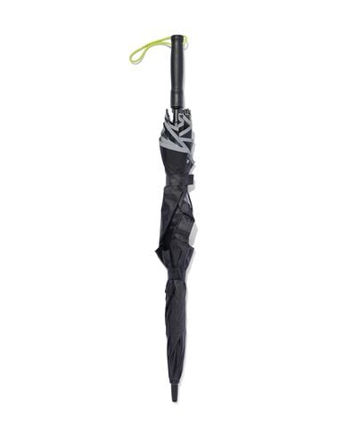 windbestendige paraplu &Oslash;114x89 zwart - 16830015 - HEMA