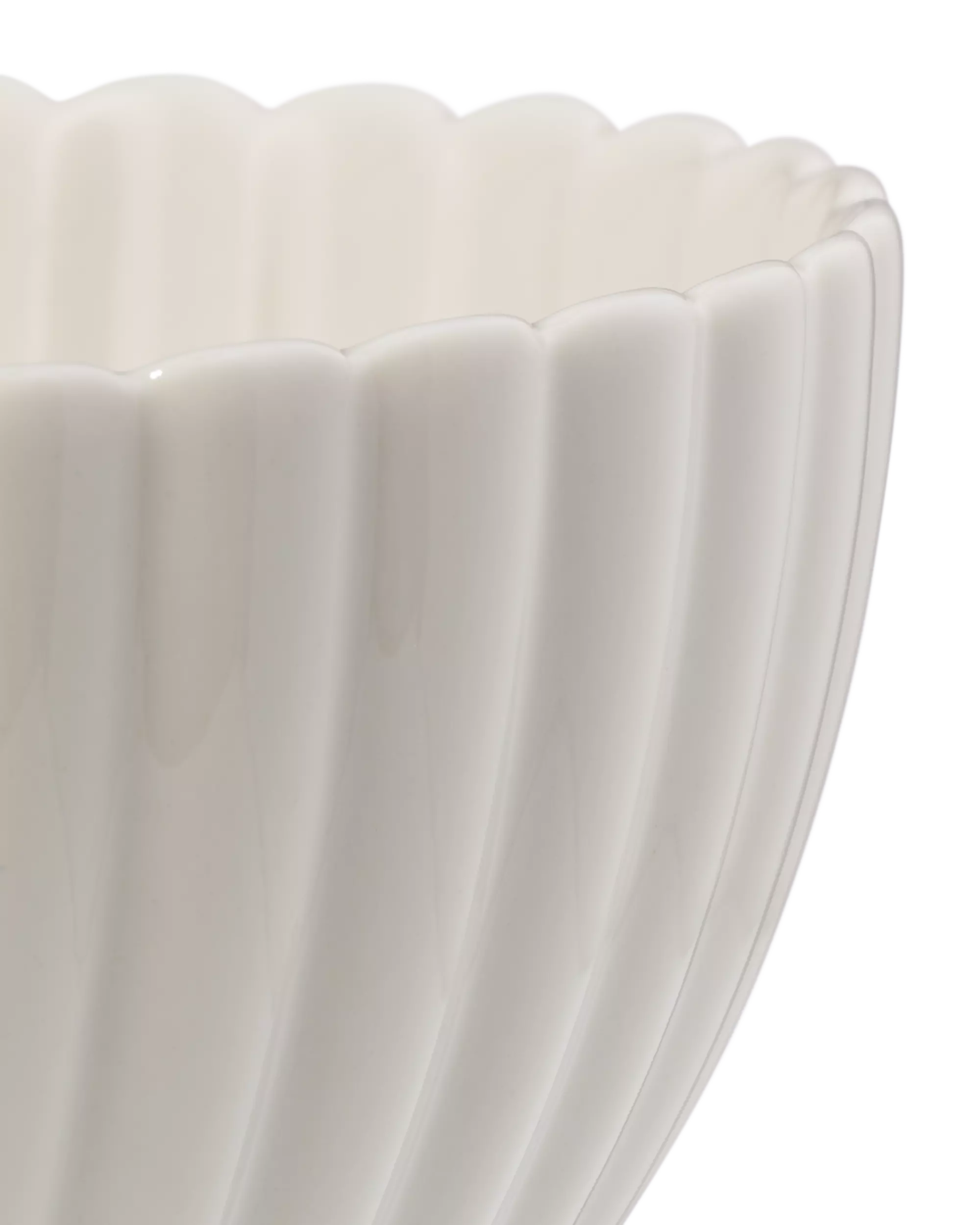 bol Ø12cm Trend faïence blanc fleur