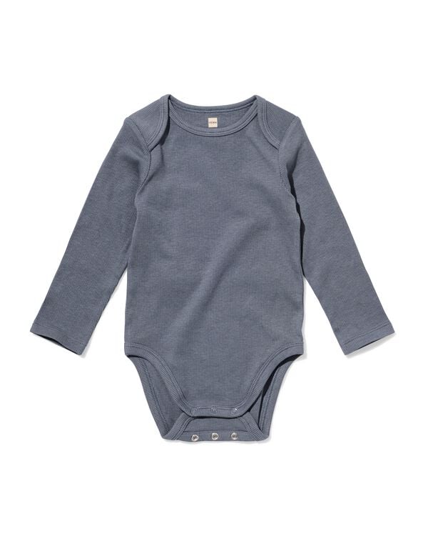 body &eacute;volutif b&eacute;b&eacute; LENZING&trade; ECOVERO&trade; c&ocirc;tel&eacute; gris fonc&eacute; gris fonc&eacute; - 33307960DARKGREY - HEMA