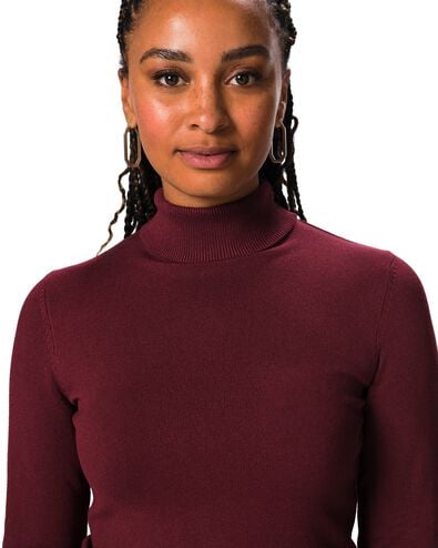 damescoltrui basic bordeauxrood bordeauxrood - 36306450BURGUNDYRED - HEMA