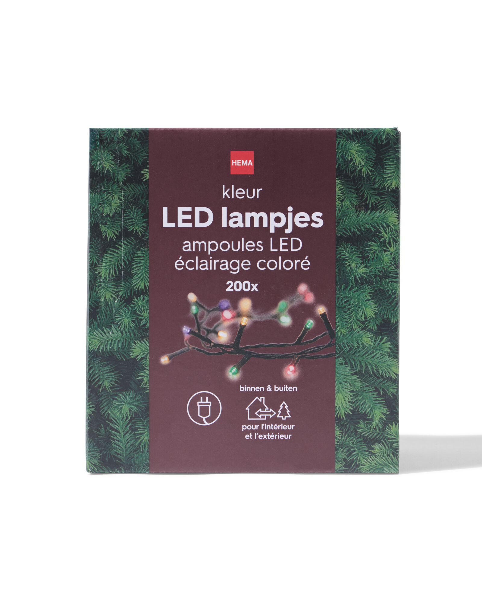 guirlande lumineuse de 8 m avec 100 led pour une utilisation int&eacute;rieure et ext&eacute;rieure - 25500173 - HEMA