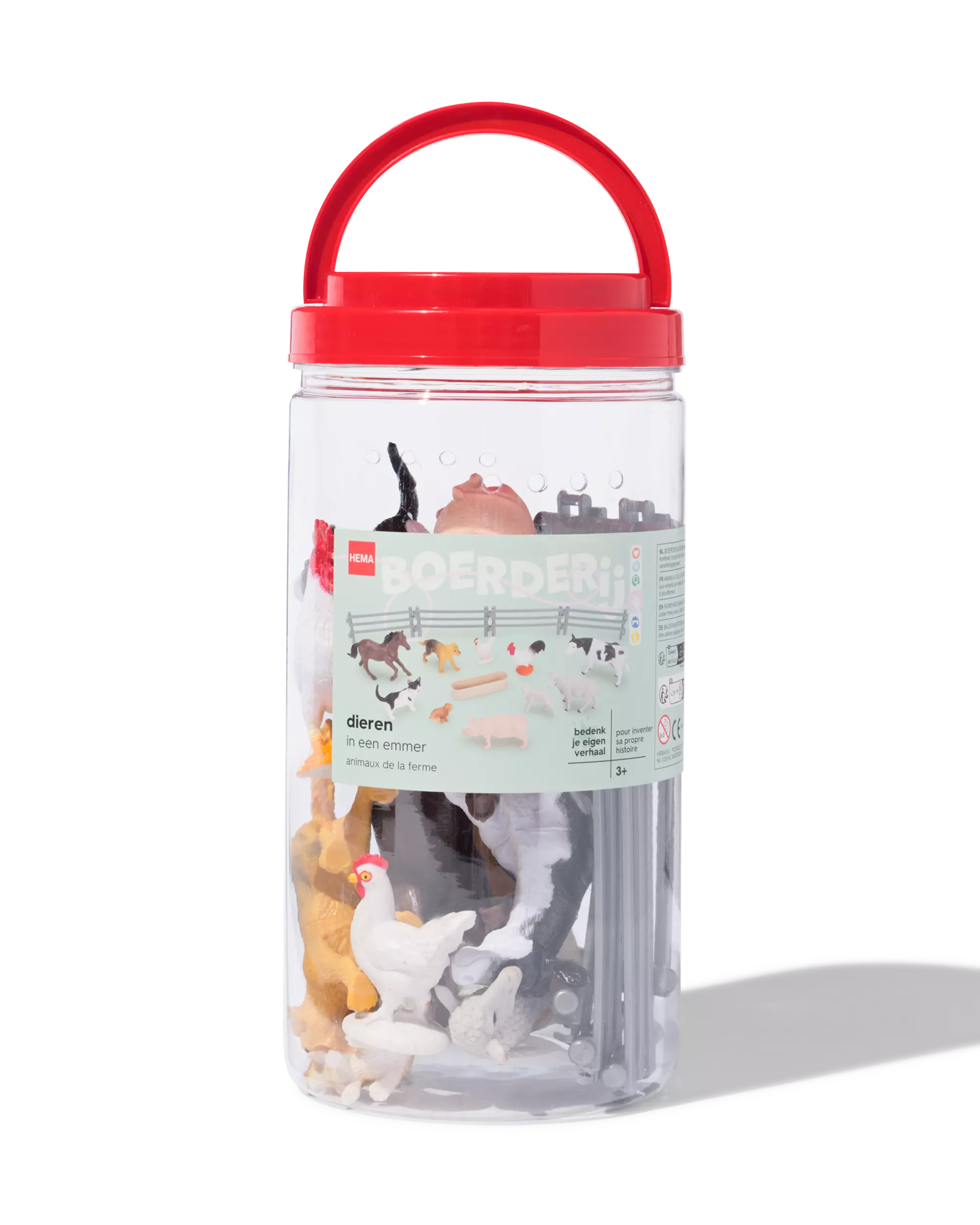 Lot d'animaux de la ferme